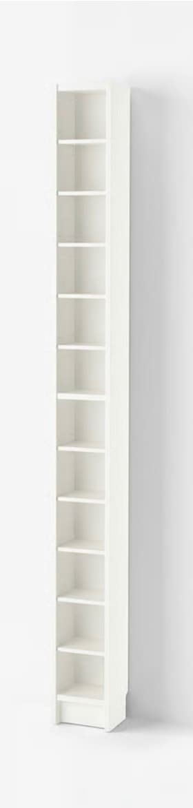 GNEDBY   X2 UNIDADES Shelving unit, white, 202 cm