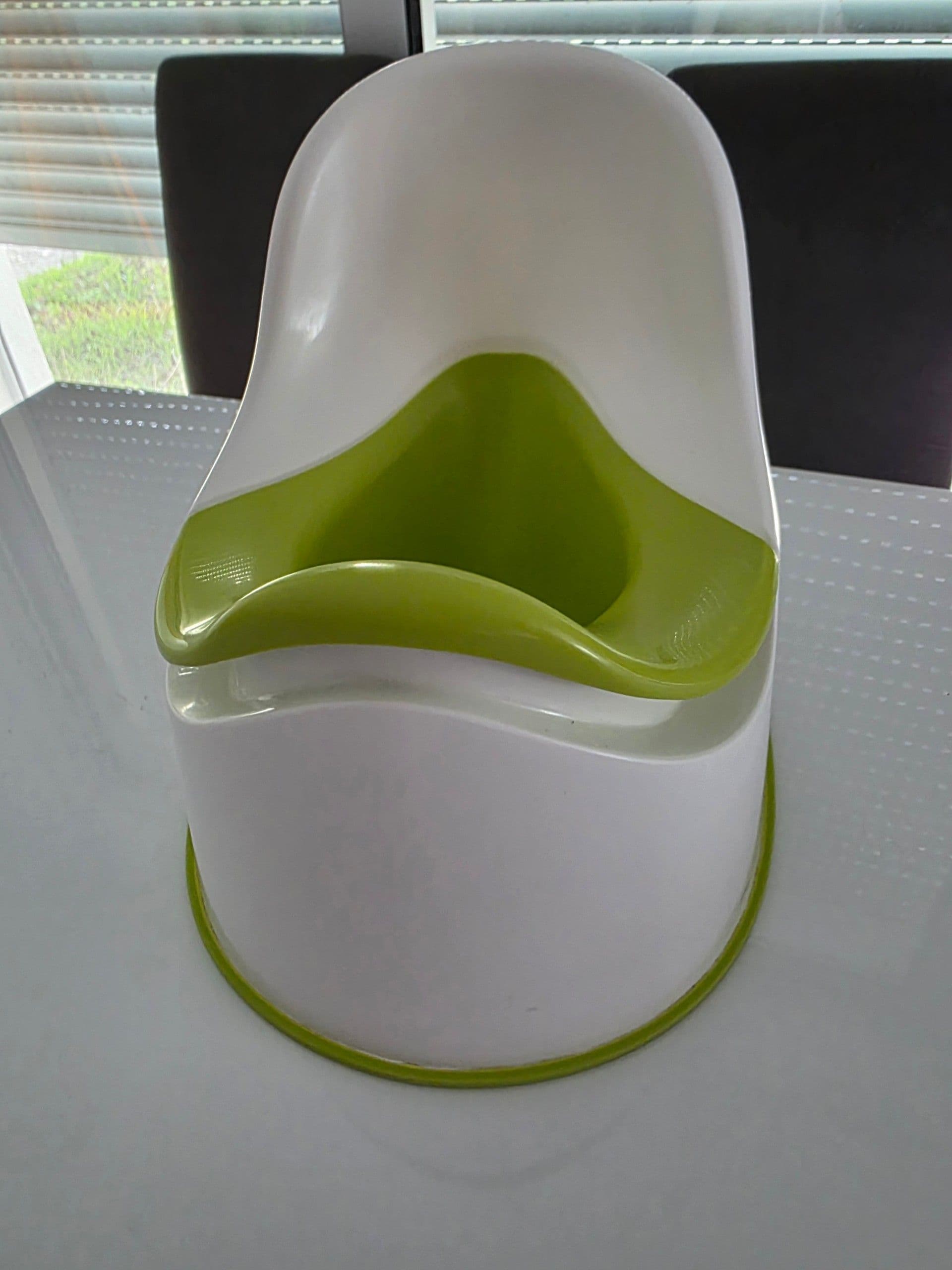 LOCKIG children's potty, white/turquoise