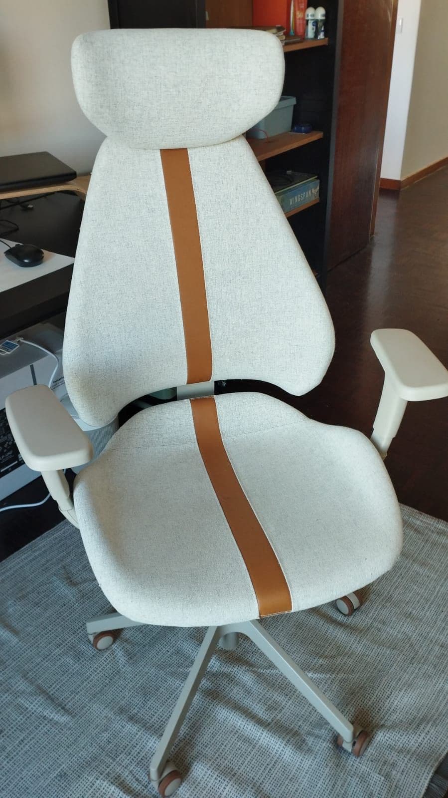 GRUPPSPEL gaming chair, Gunnared beige