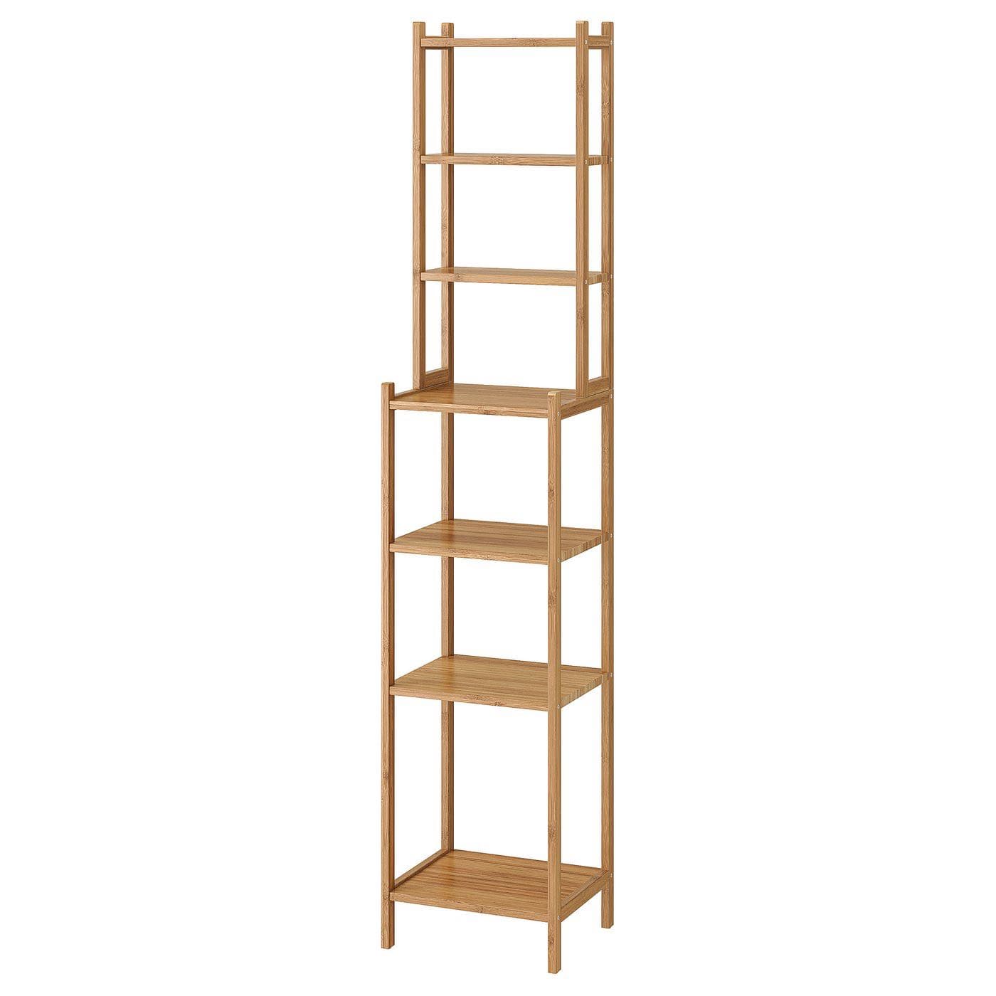 RÅGRUND Estante, bambu, 33 cm