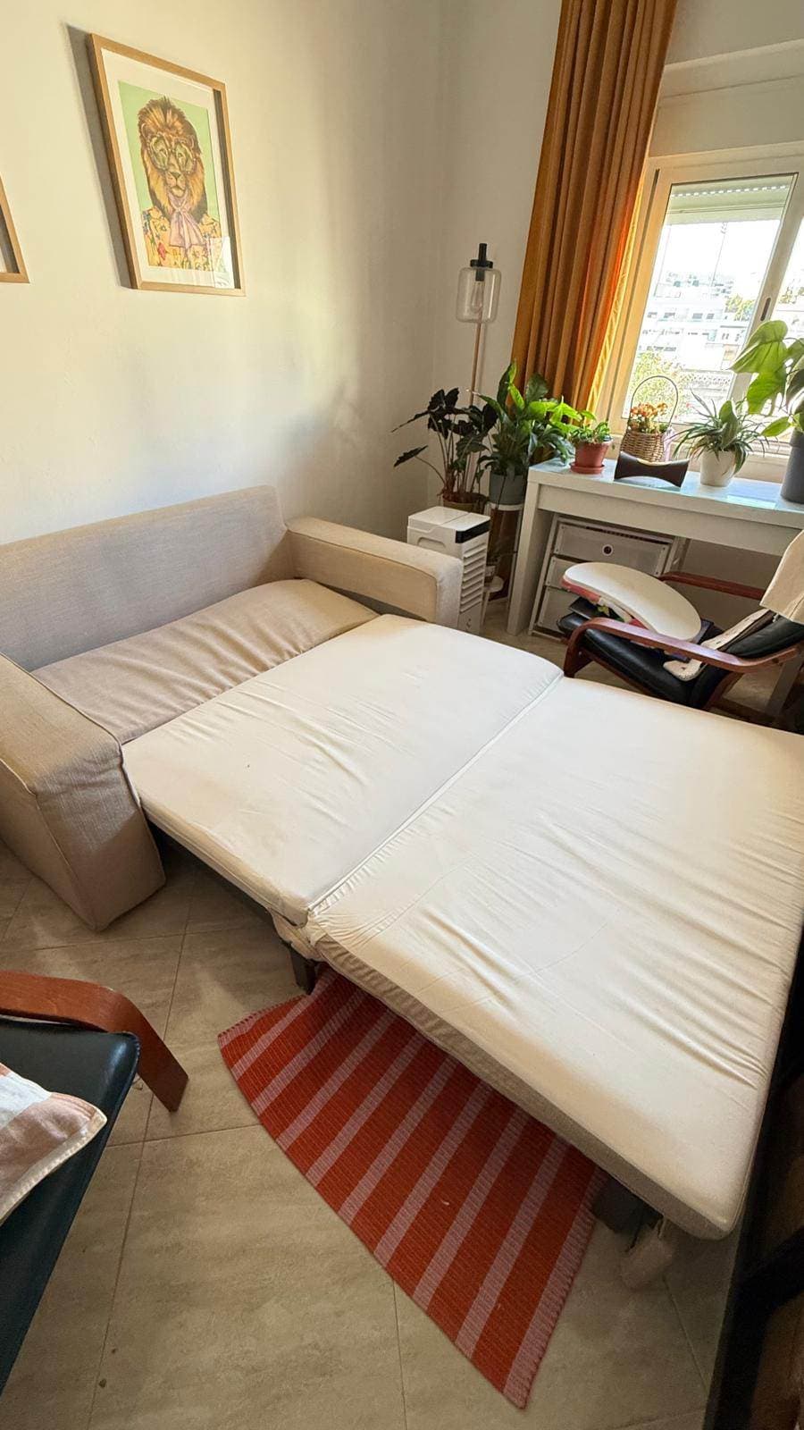 SOFÁ CAMA BEGE