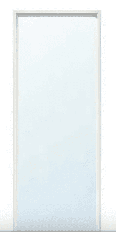 LILJETRÄD espelho, branco, 30x115 cm