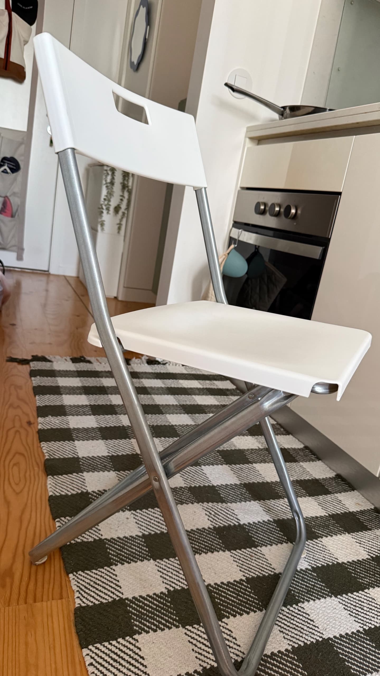 CADEIRA GUNDE (2UN) Folding chair, black, Tested for: 100 kg