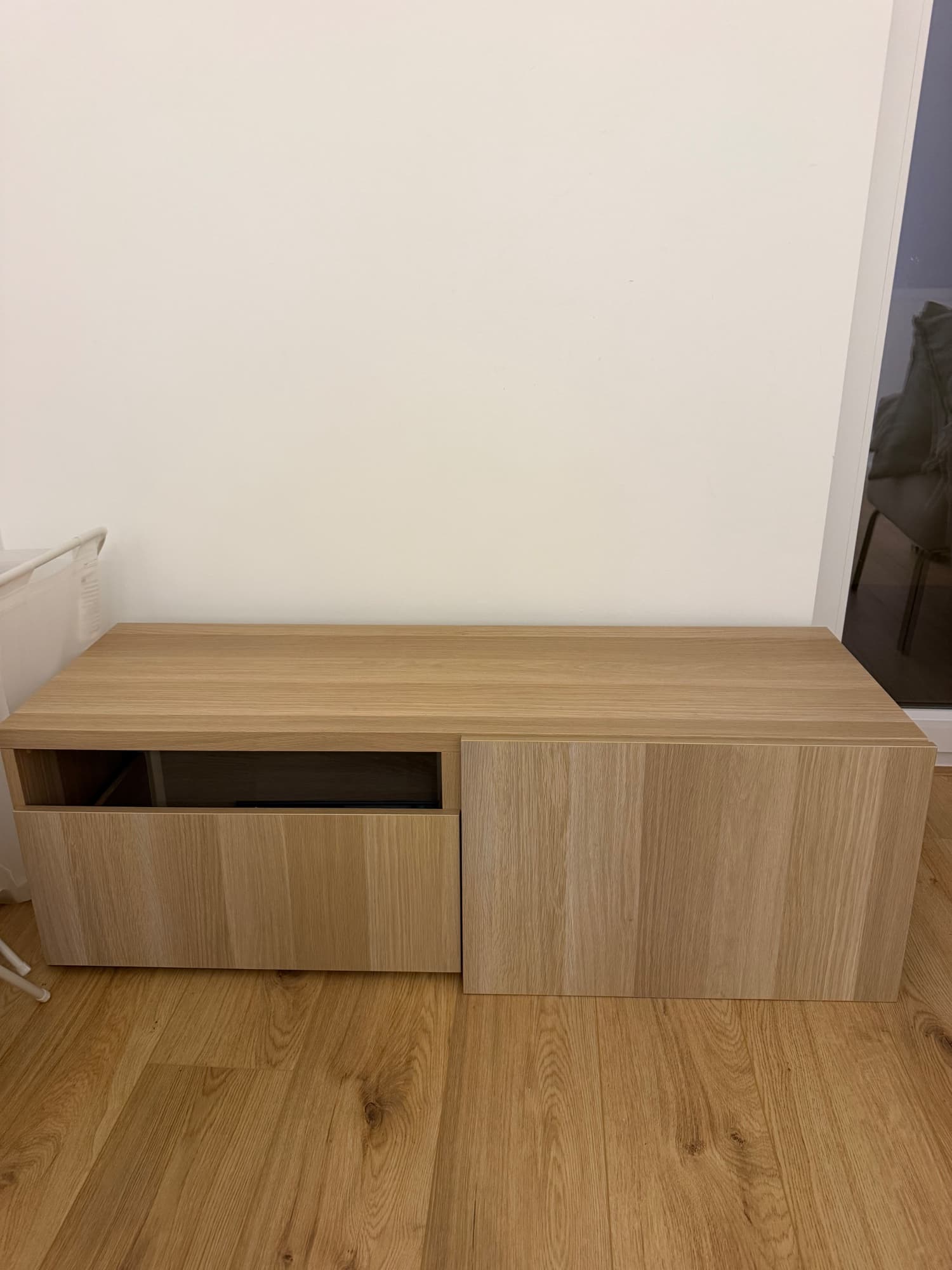 BESTÅ TV bench with drawers