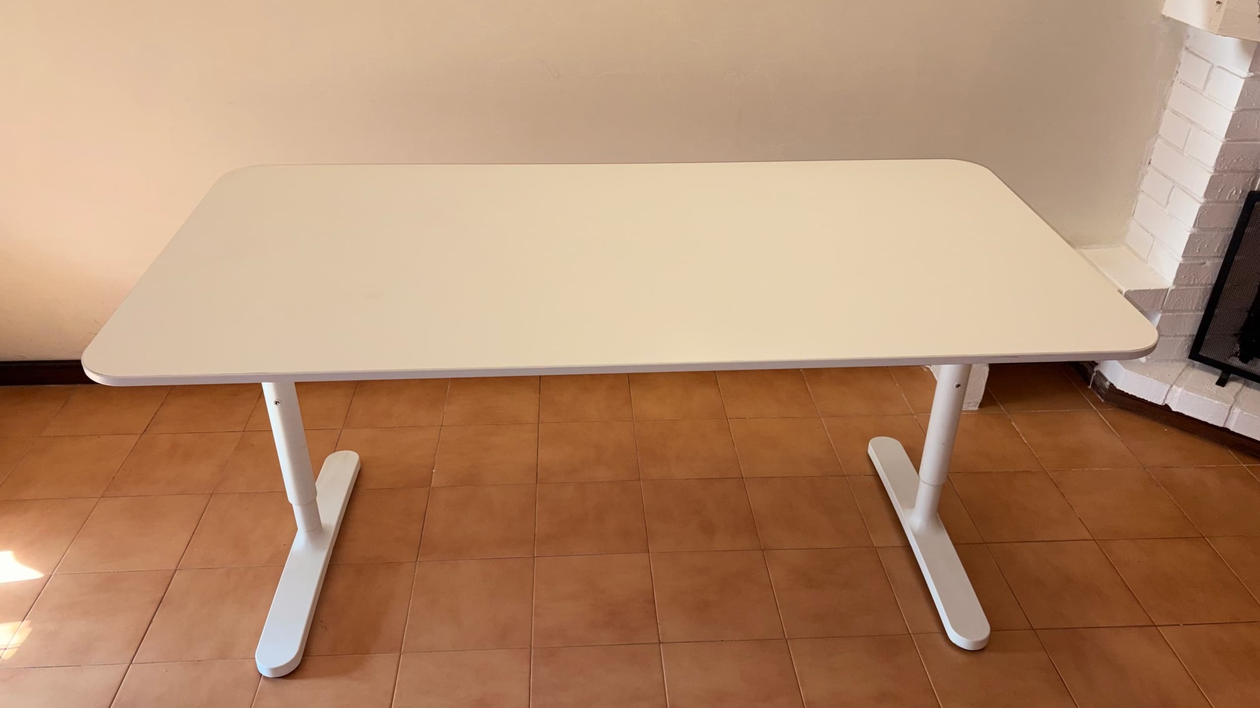 BEKANT desk, white