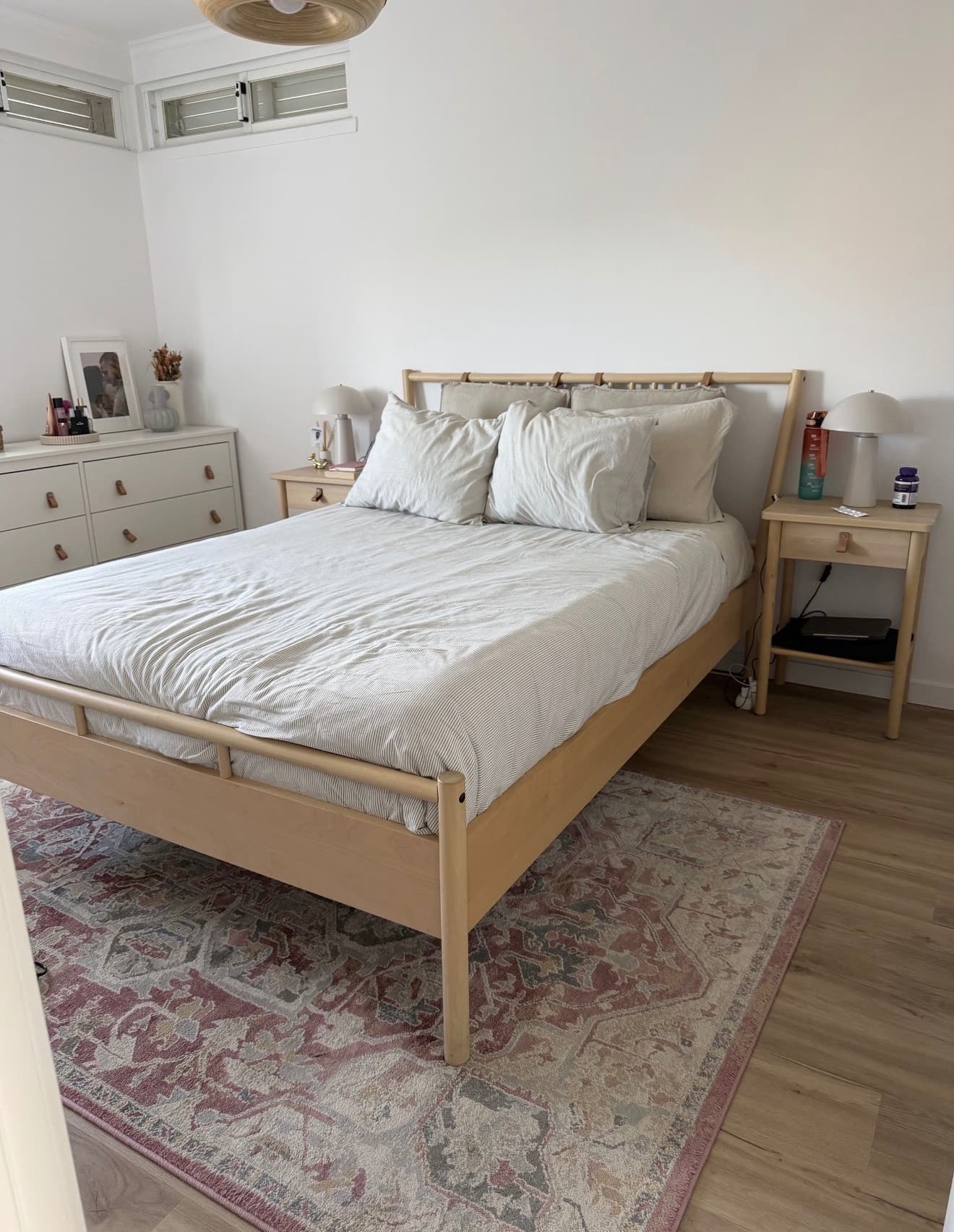 BJÖRKSNÄS bed frame