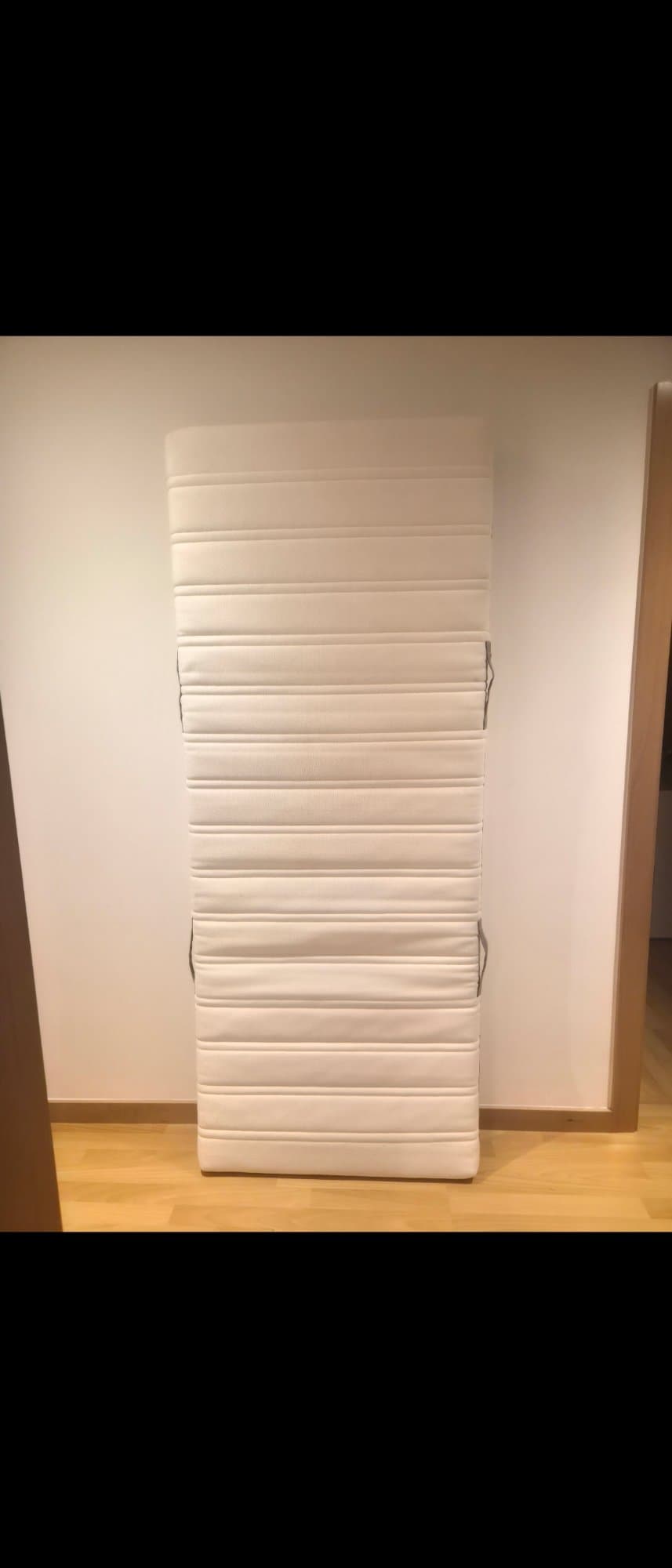 MALVIK colchão de espuma, firmeza média/branco