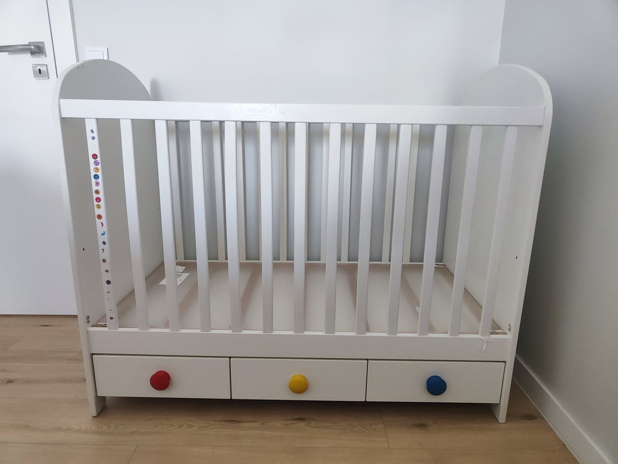 GONATT BERÇO cot, white