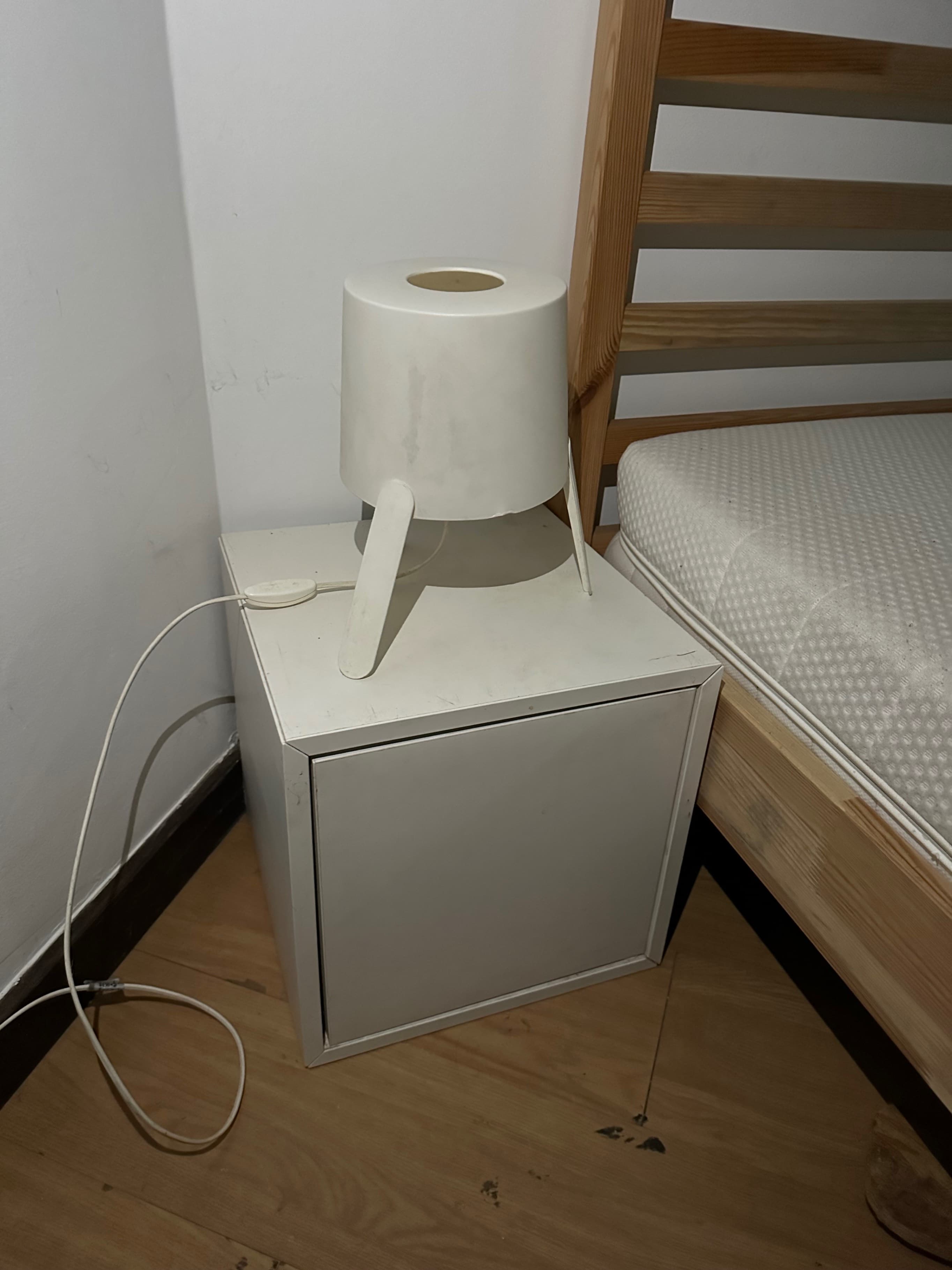 EKET Cabinet with door, white, Width: 35 cm