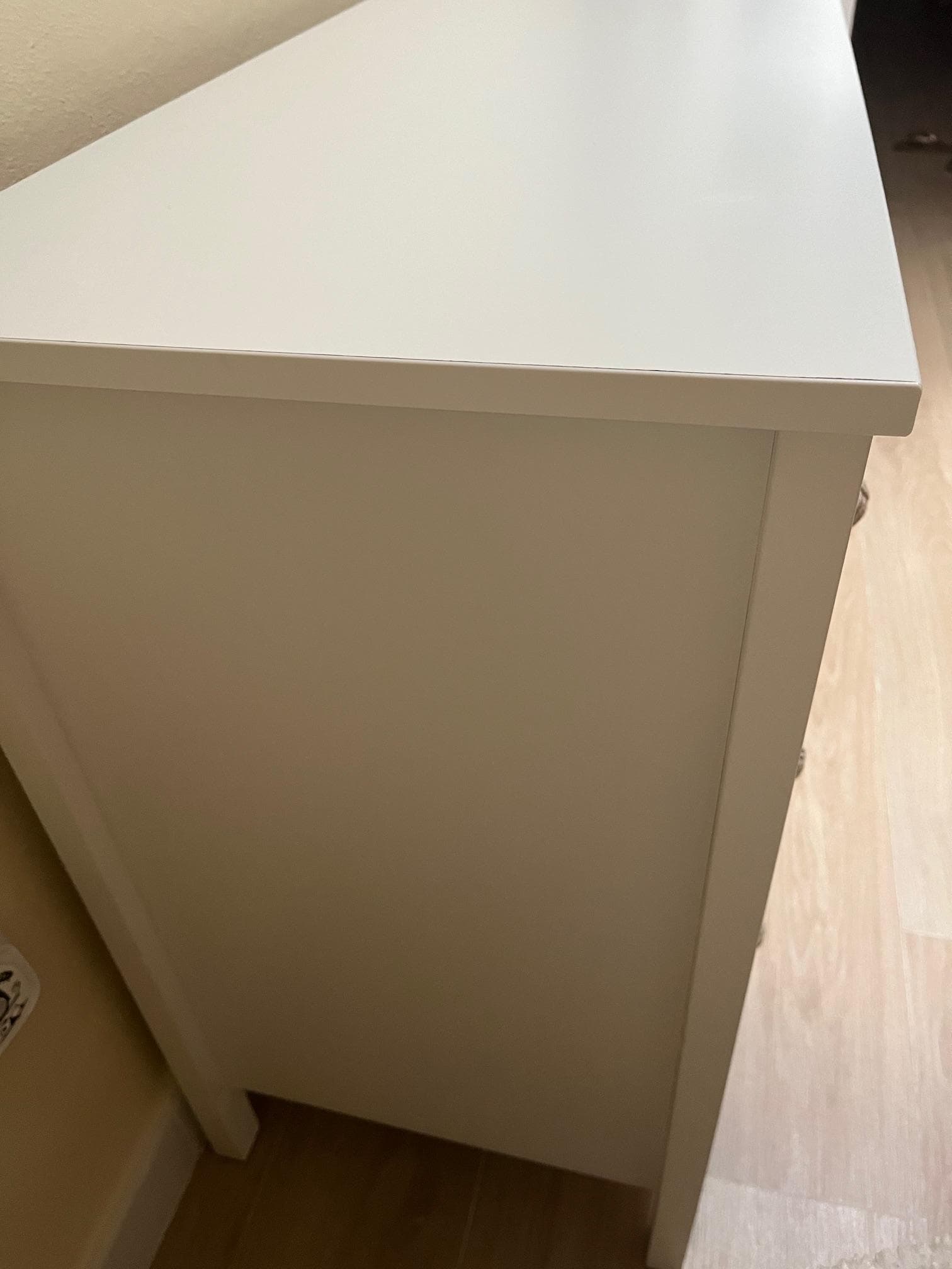 KOPPANG chest of 6 drawers, white, 172x83 cm