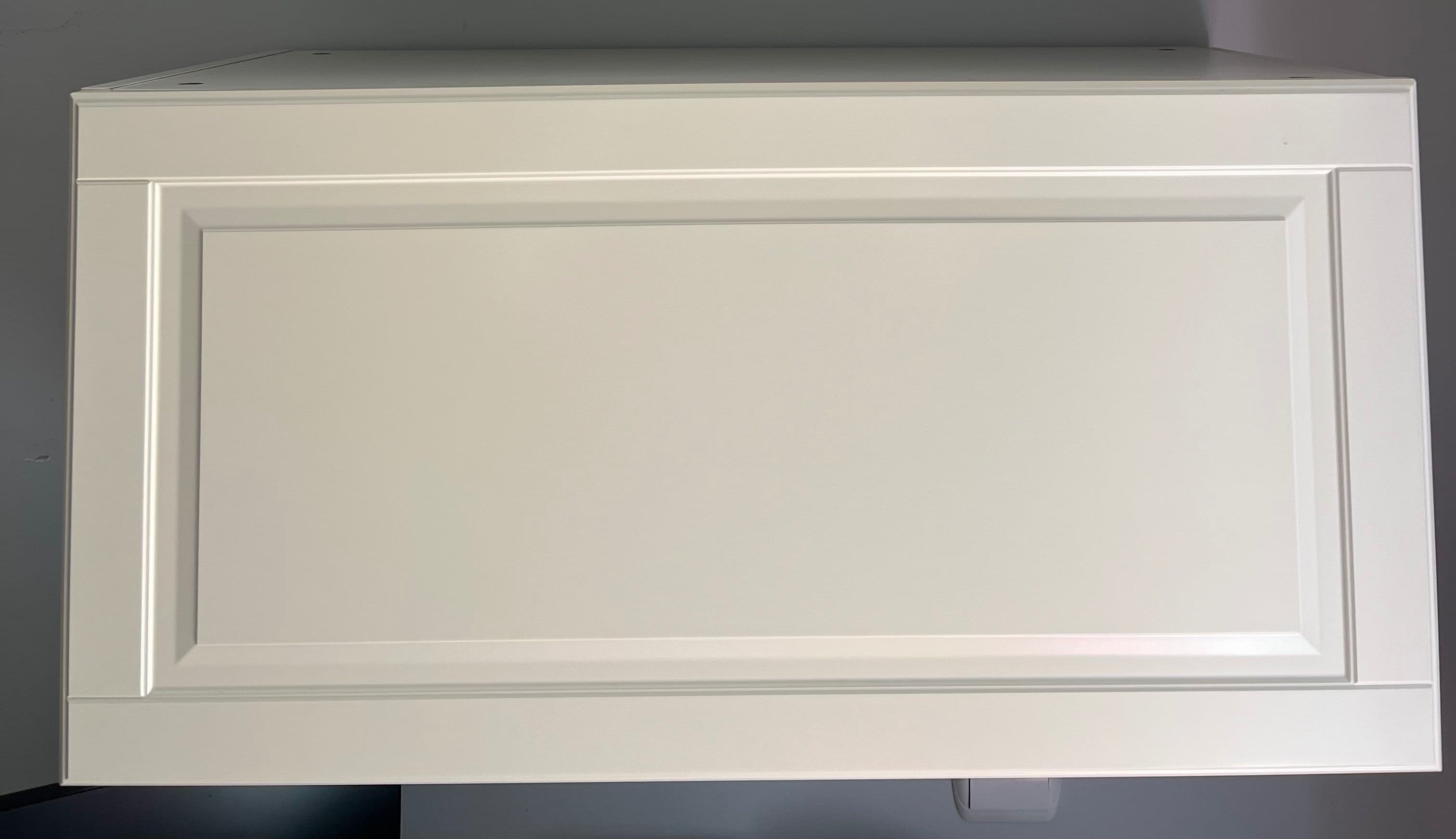 METOD wall cabinet horizontal, white/Bodbyn off-white, 80x40 cm