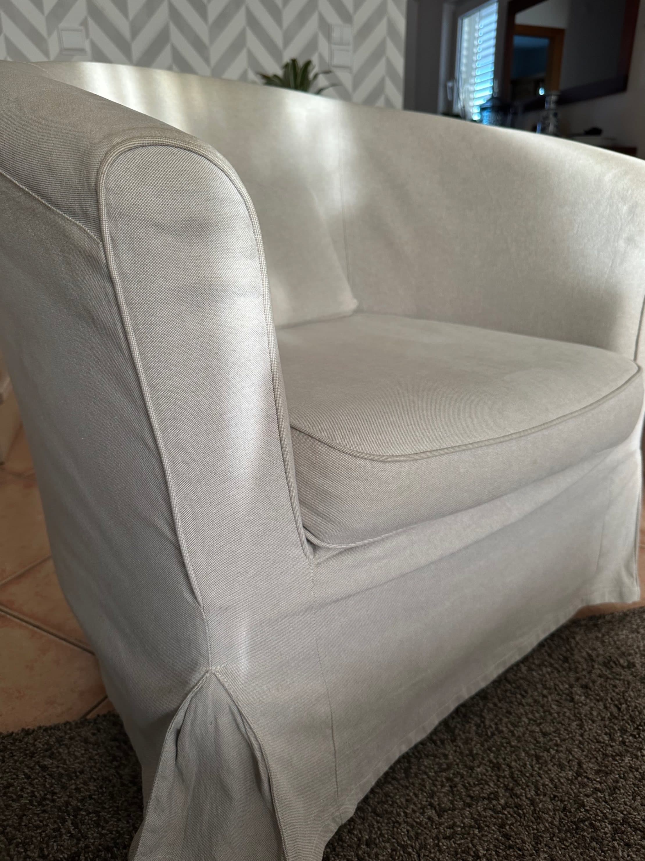 TULLSTA armchair, Lofallet beige