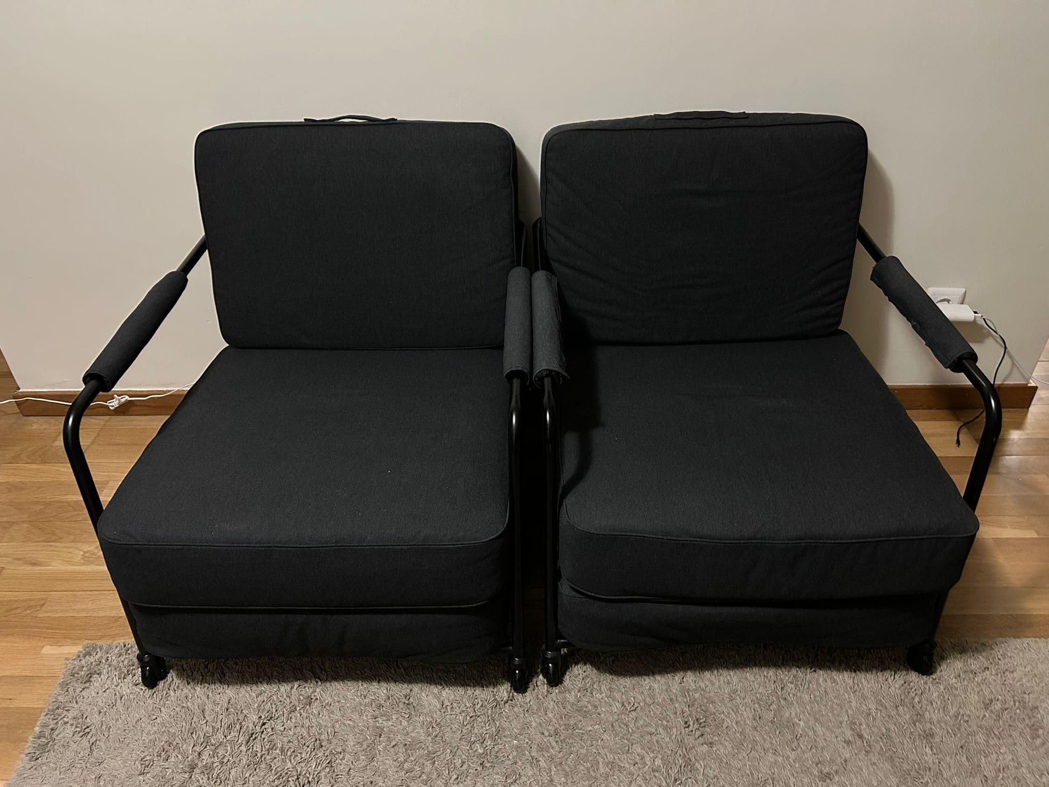 BRÄNNBOLL gaming lounge chair, Vissle dark grey
