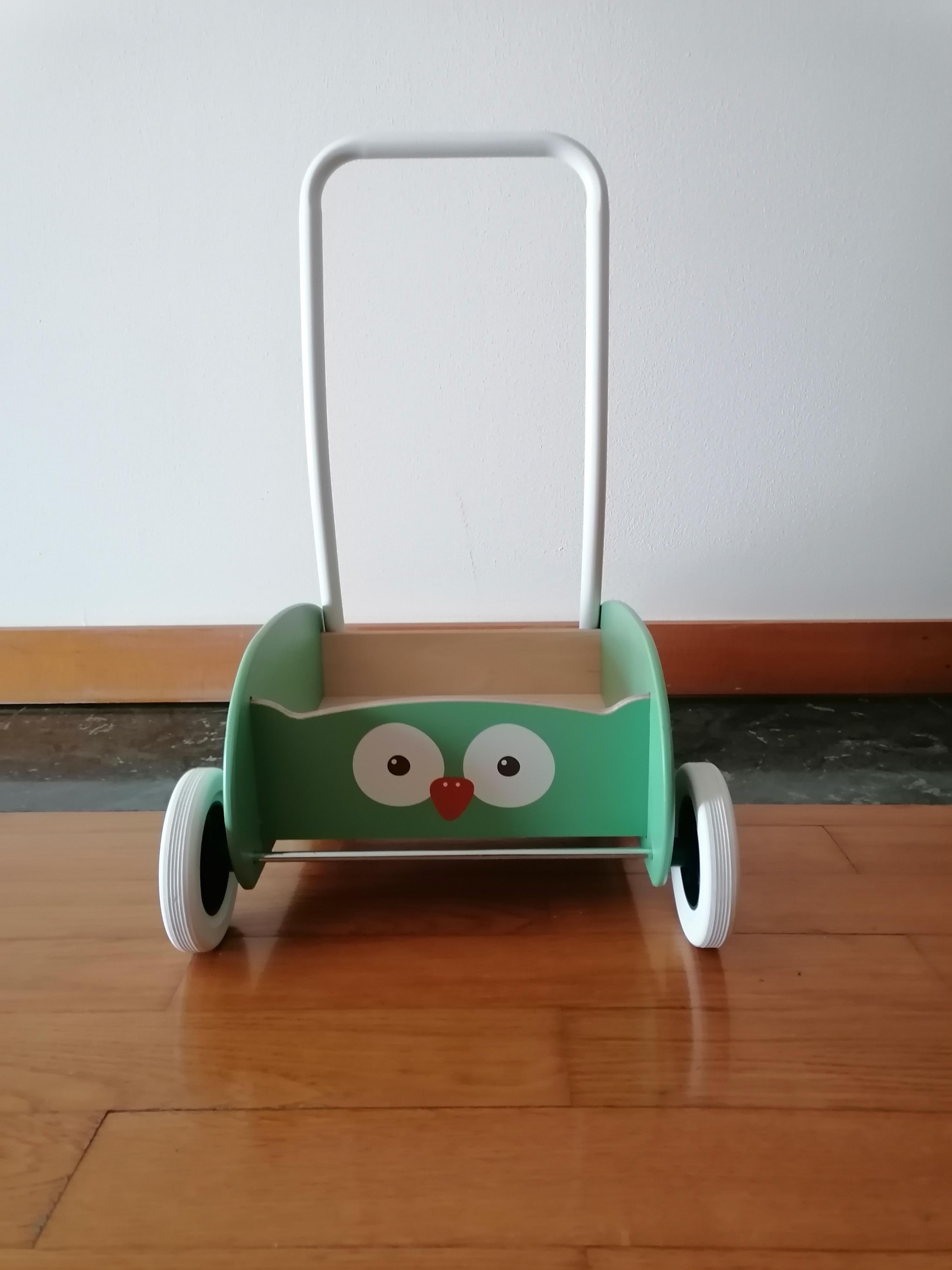 UPPSTÅ toddler walker, green