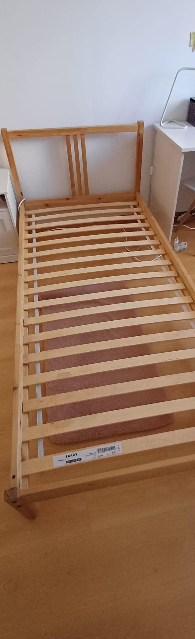 LURÖY slatted bed base, 90x200 cm