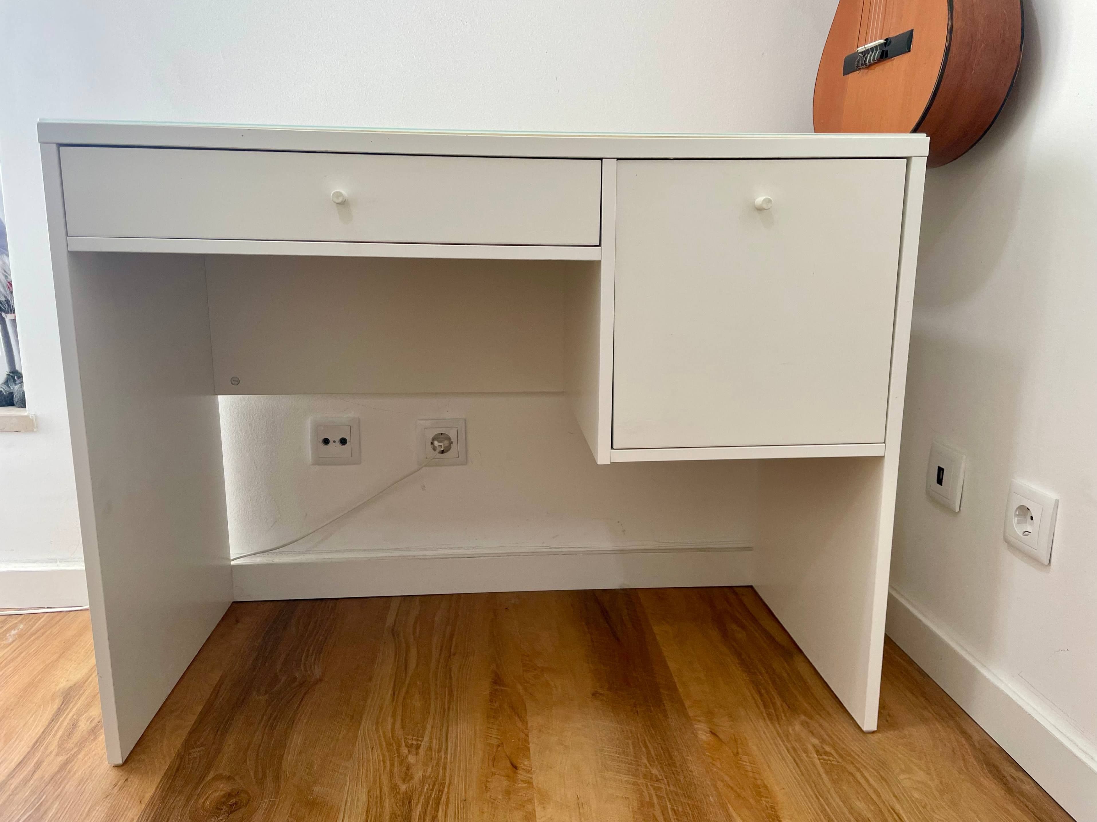 SYVDE Dressing table, white, Width: 100.3 cm
