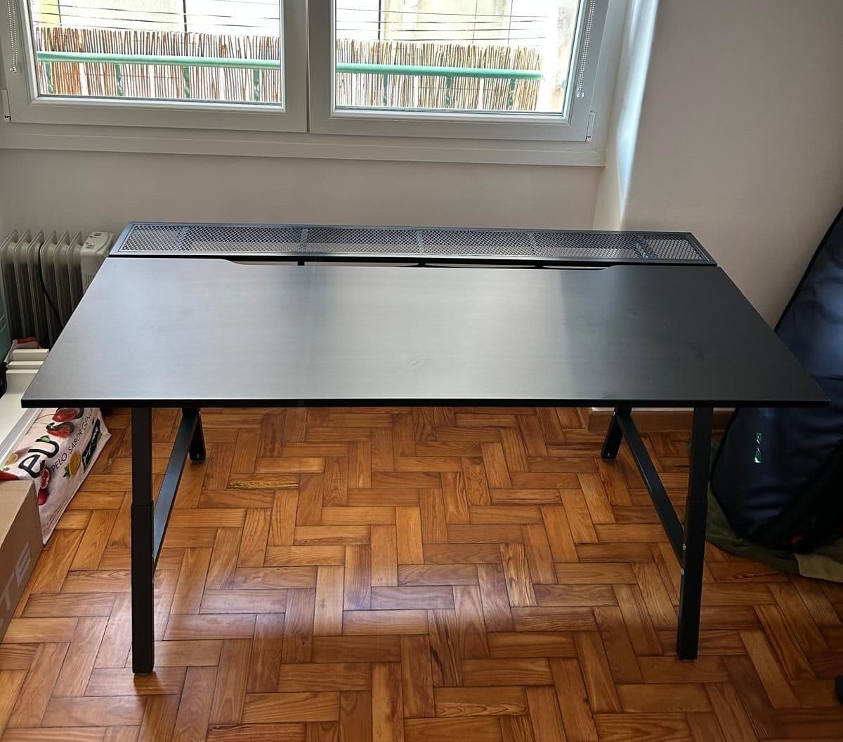UTESPELARE secretária p/gaming, preto, 160x80 cm
