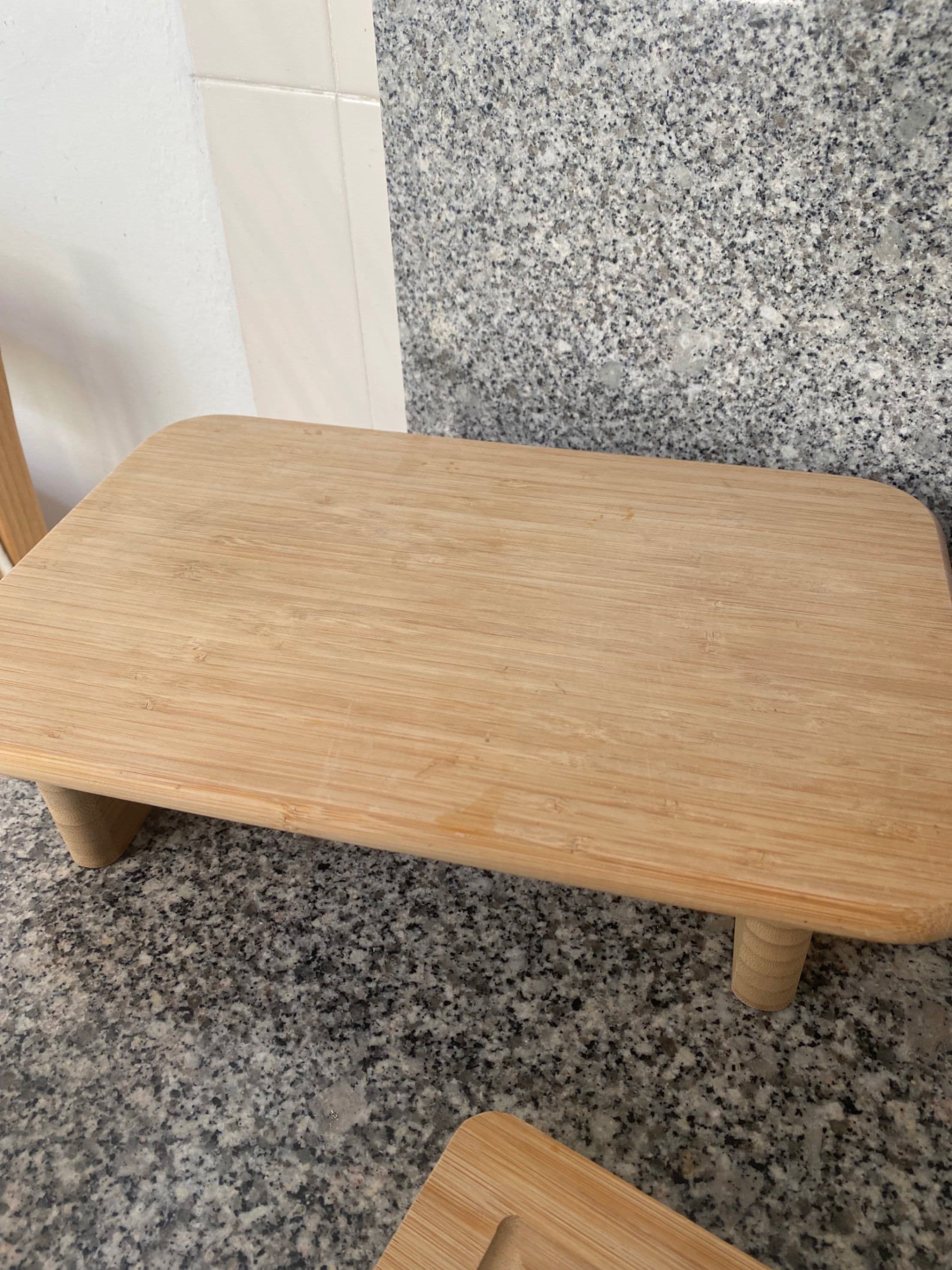 STOLTHET chopping board, bamboo, 35x22 cm