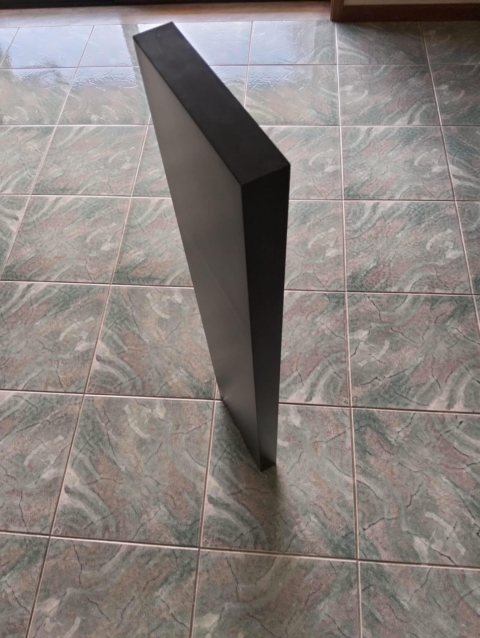 LACK Wall shelf, black-brown, 110x26 cm