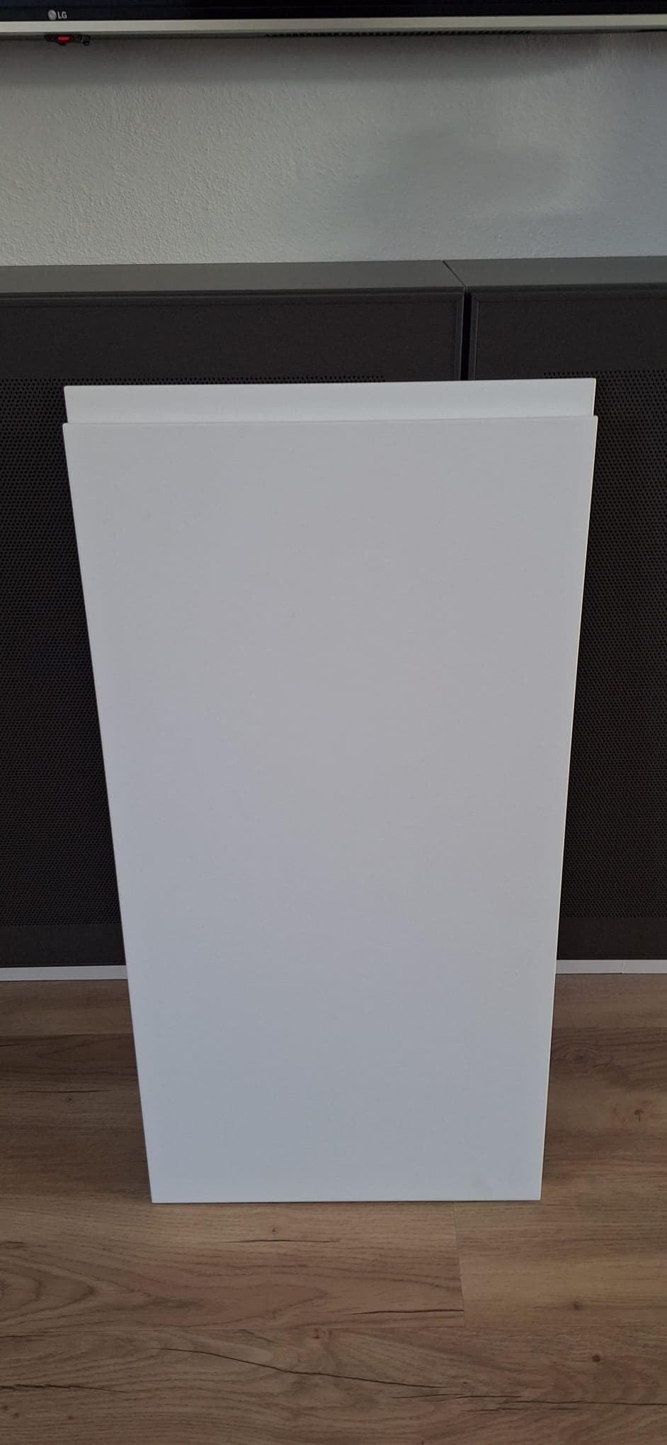 VOXTORP Door, matt white white, 40x80 cm