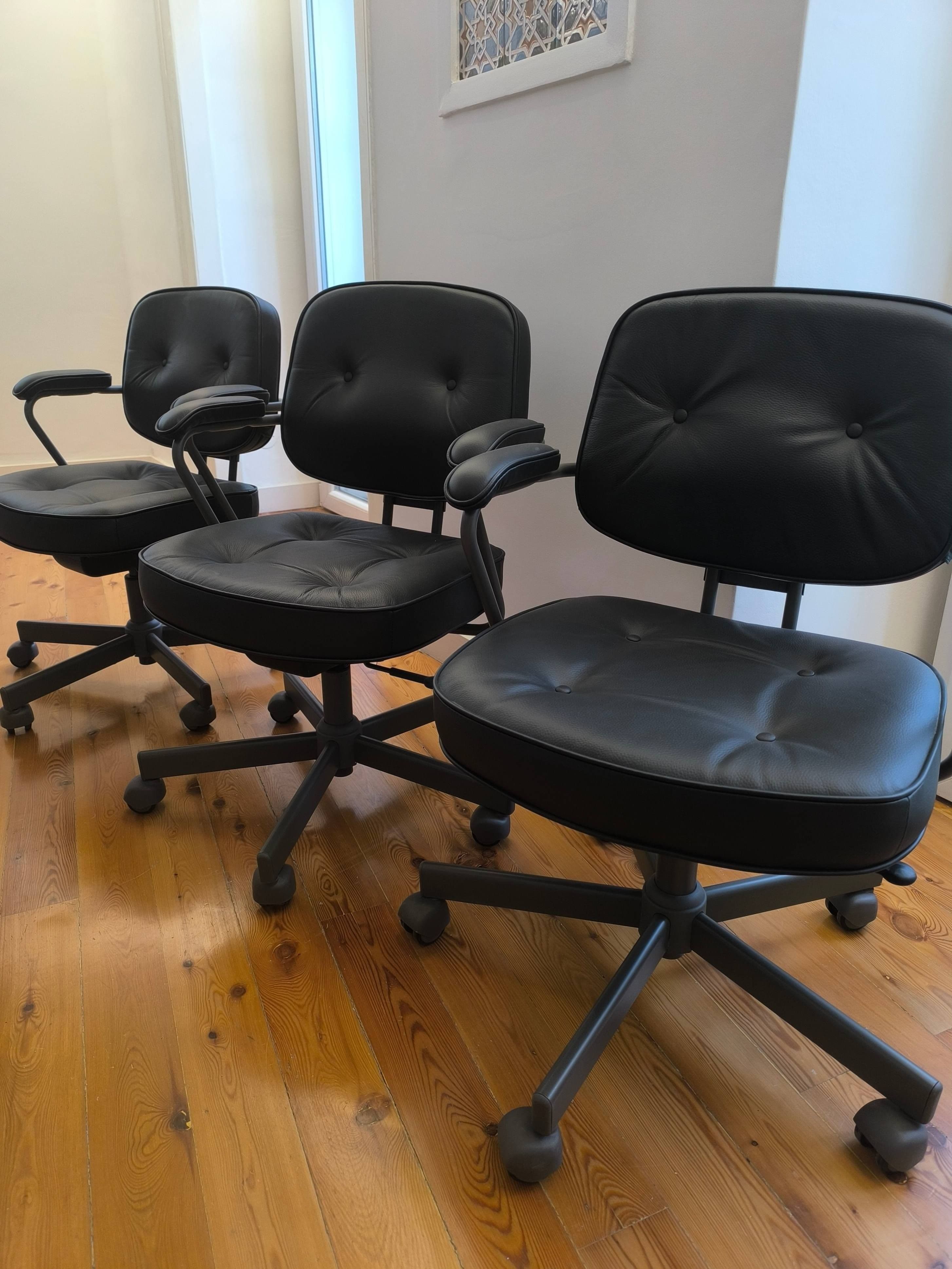 ALEFJÄLL Office chair, Glose black, Tested for: 110 kg