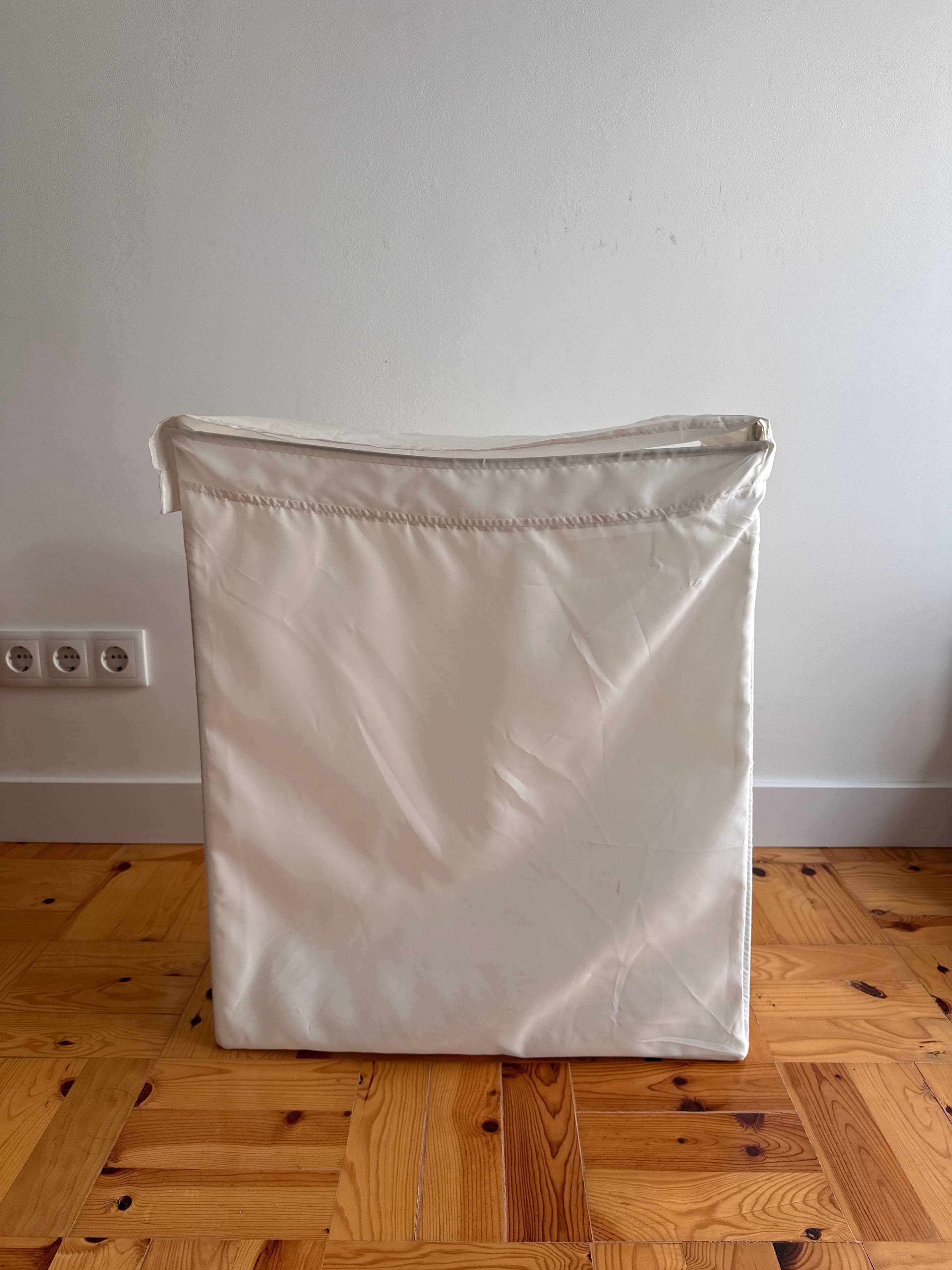 SKUBB Laundry bag with stand, white, 80 l, Width: 22 cm