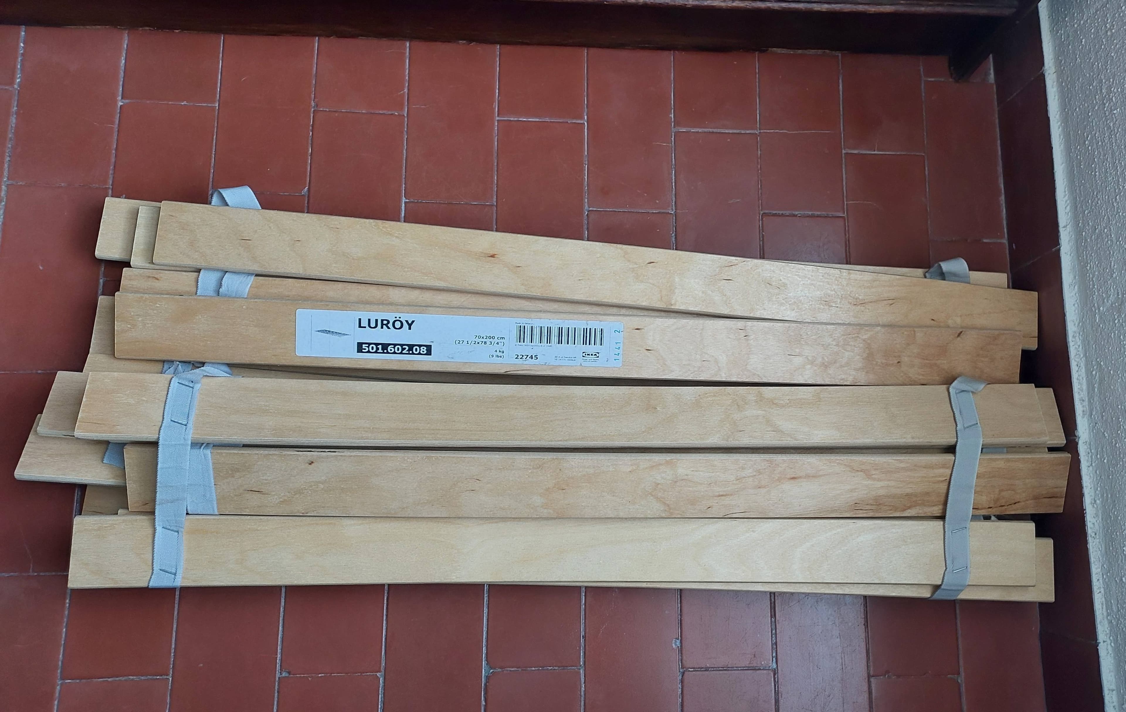 LURÖY slatted bed base, 70x200 cm