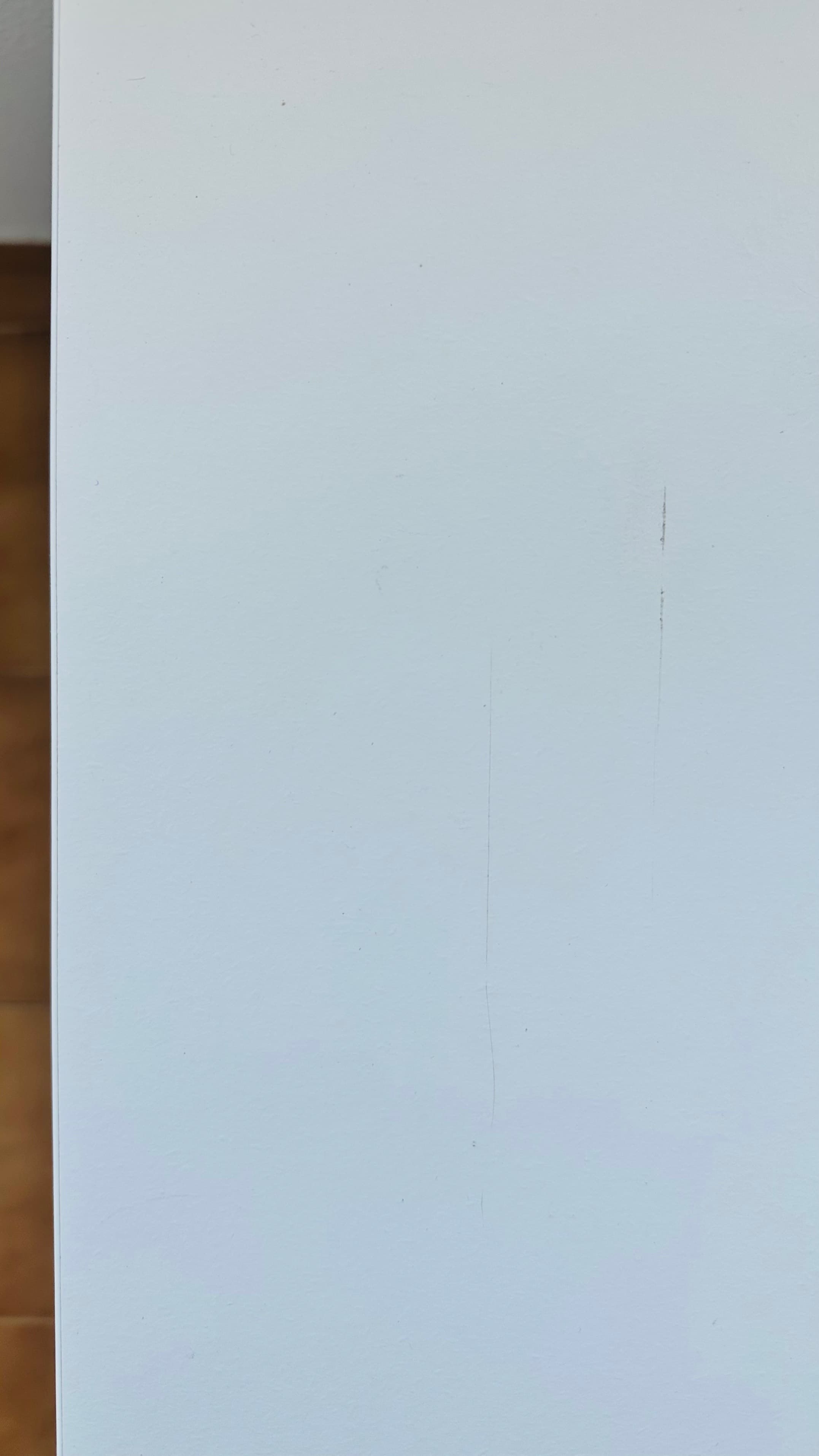 BRUSALI Desk, white, 90x52 cm