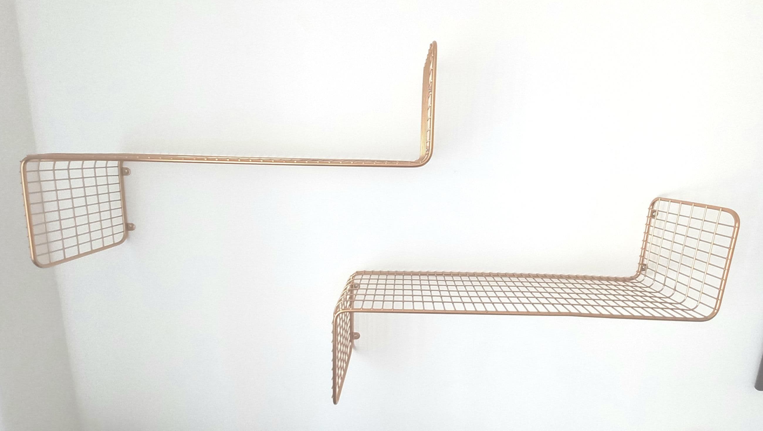SVENSHULT wall shelf, grey-green, 60x20 cm