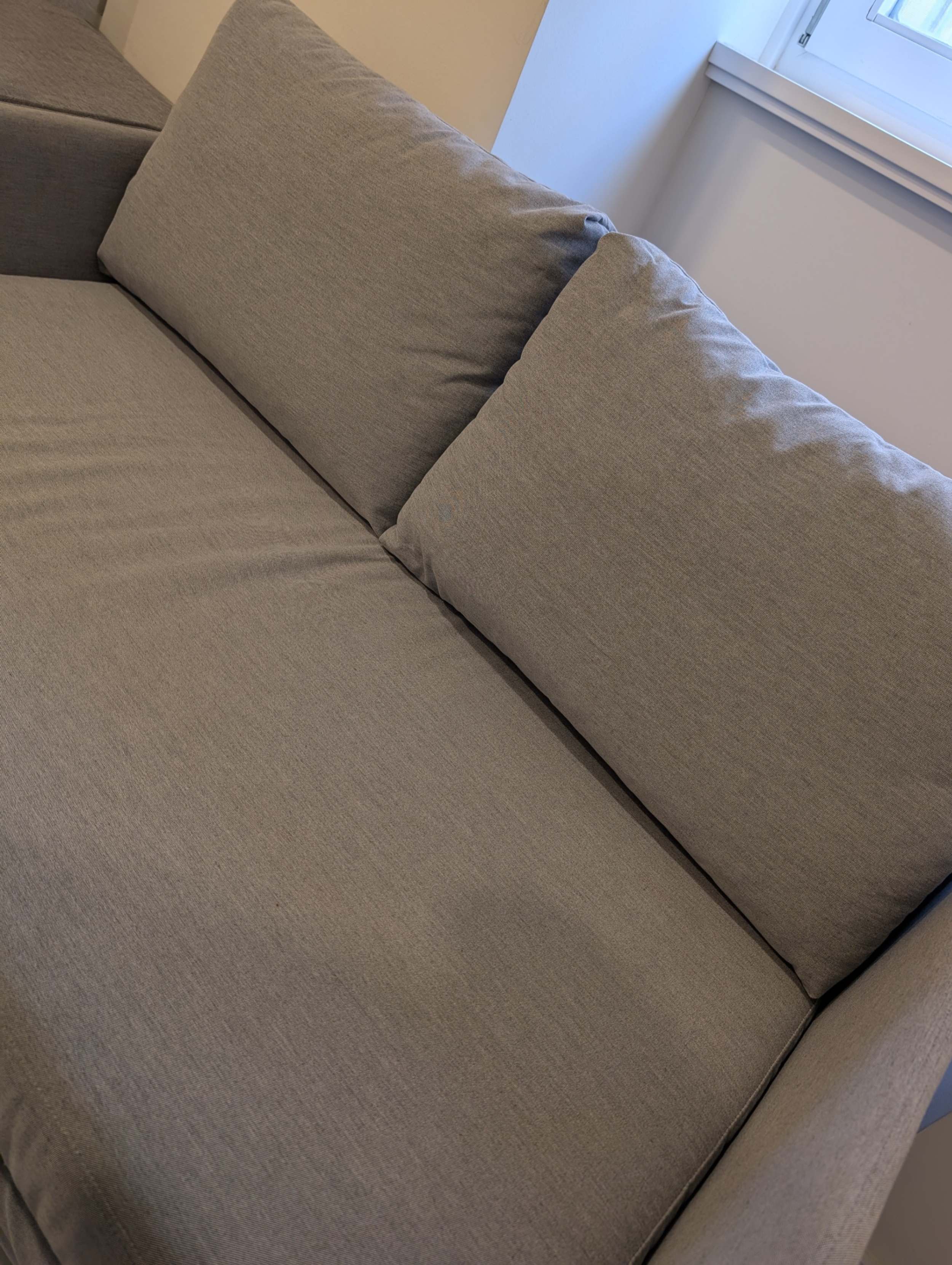 FRIDHULT sofa-bed, Knisa light grey