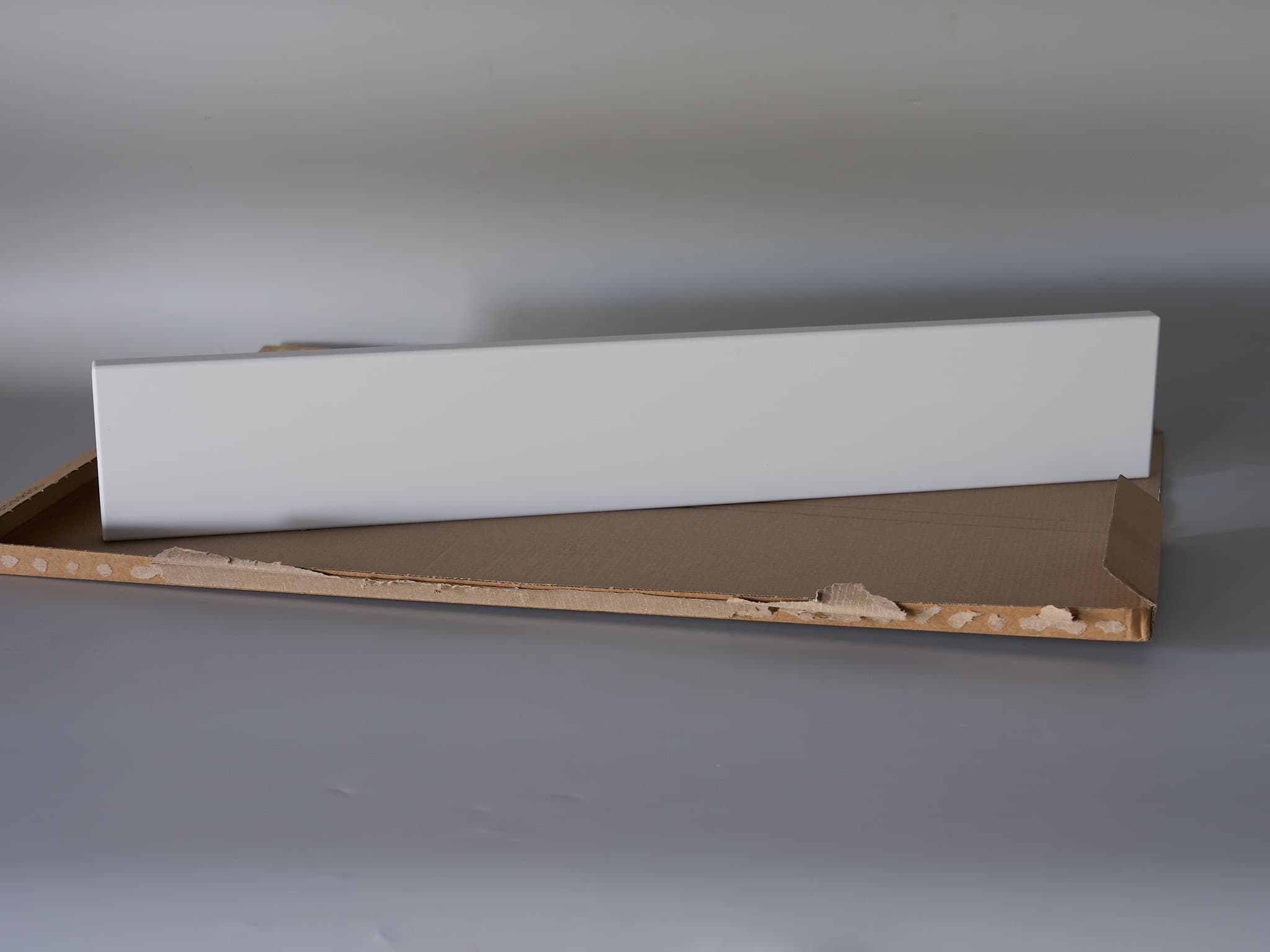 STENSUND drawer front, white, 60x10 cm