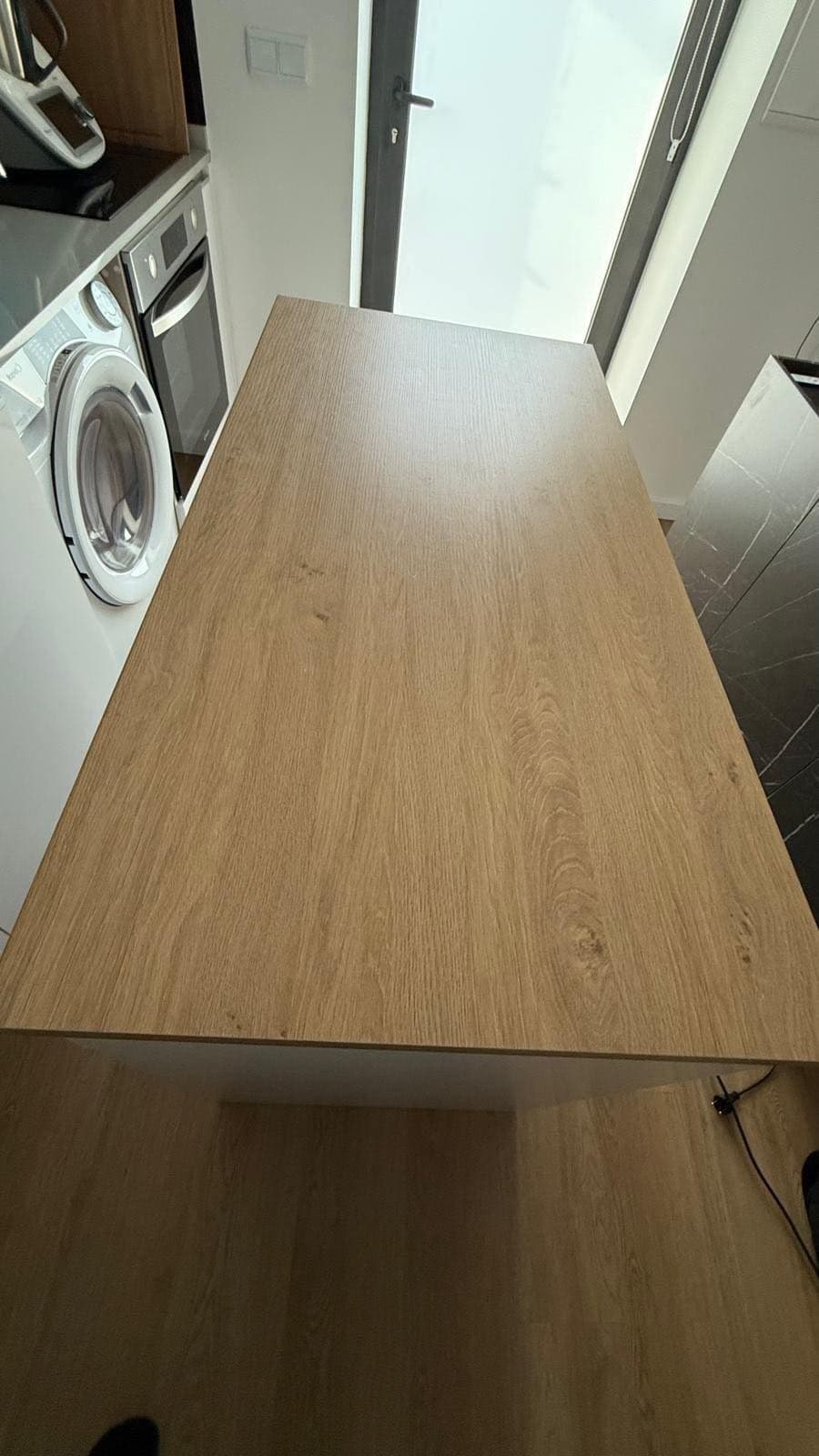 KNOXHULT Base cabinet with doors and drawer, white, Worktop length: 122.0 cm