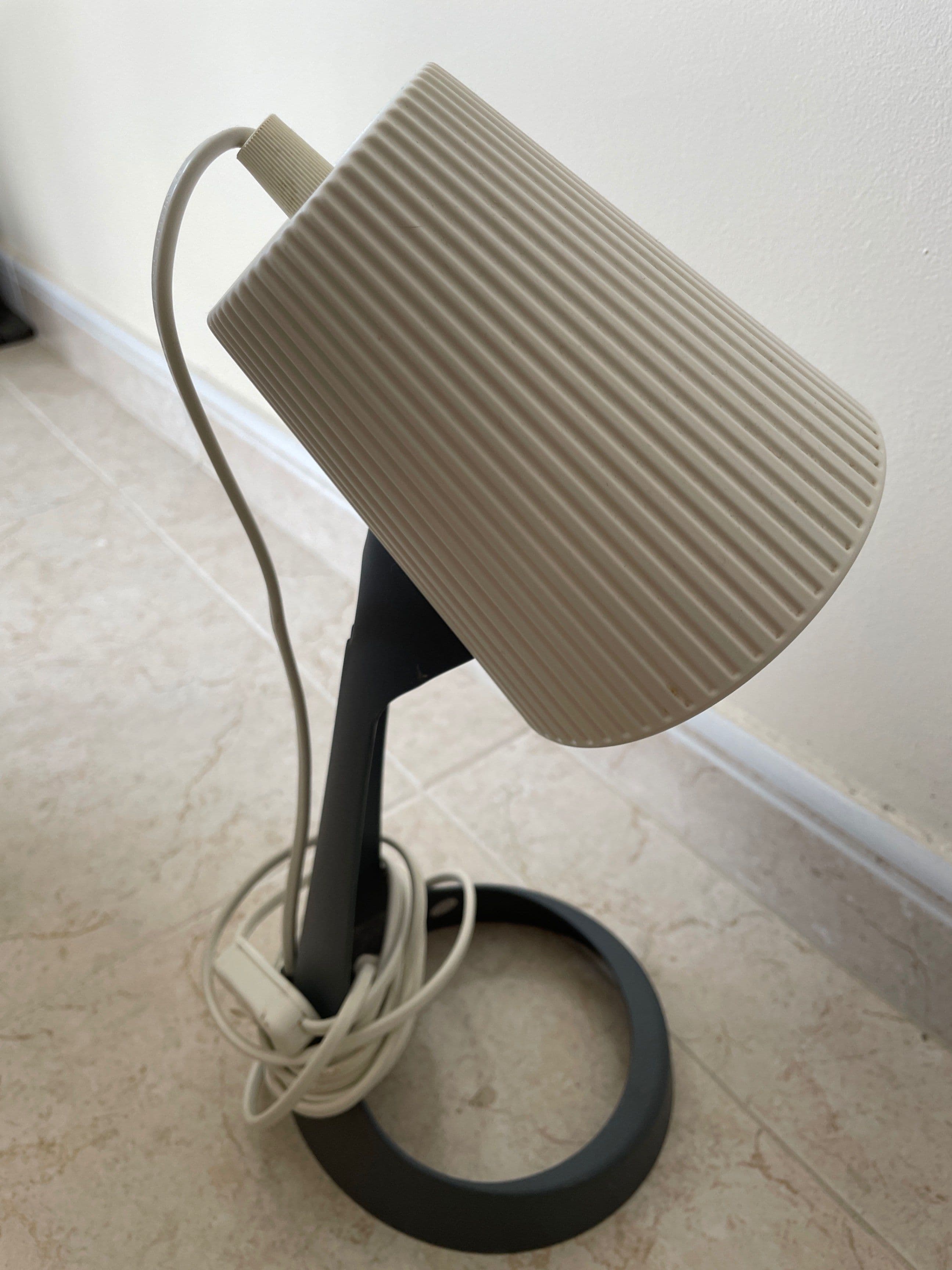 SVALLET Work lamp, dark grey, white, Max.: 8.6 W