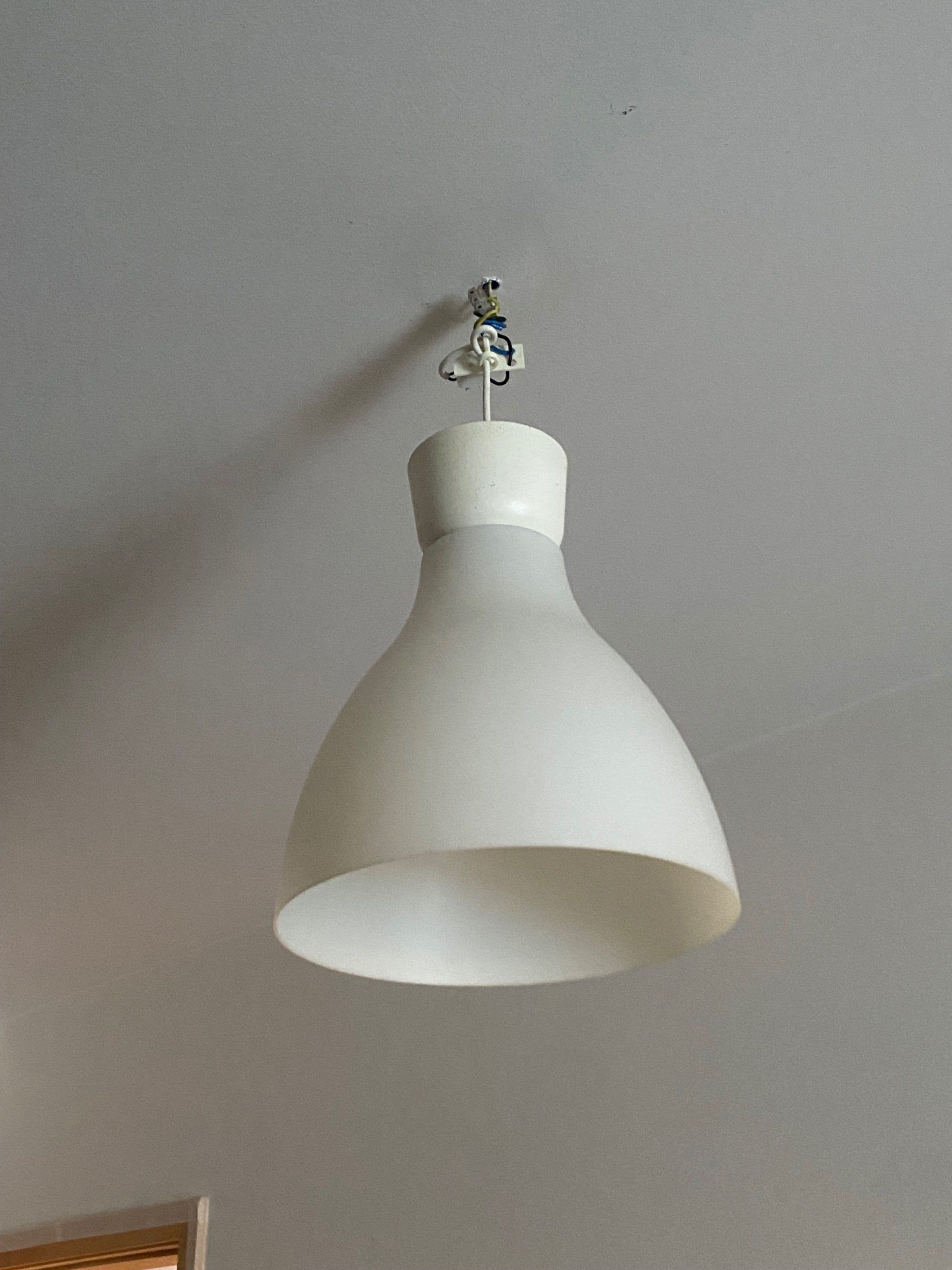 MELODI pendant lamp, white, 28 cm