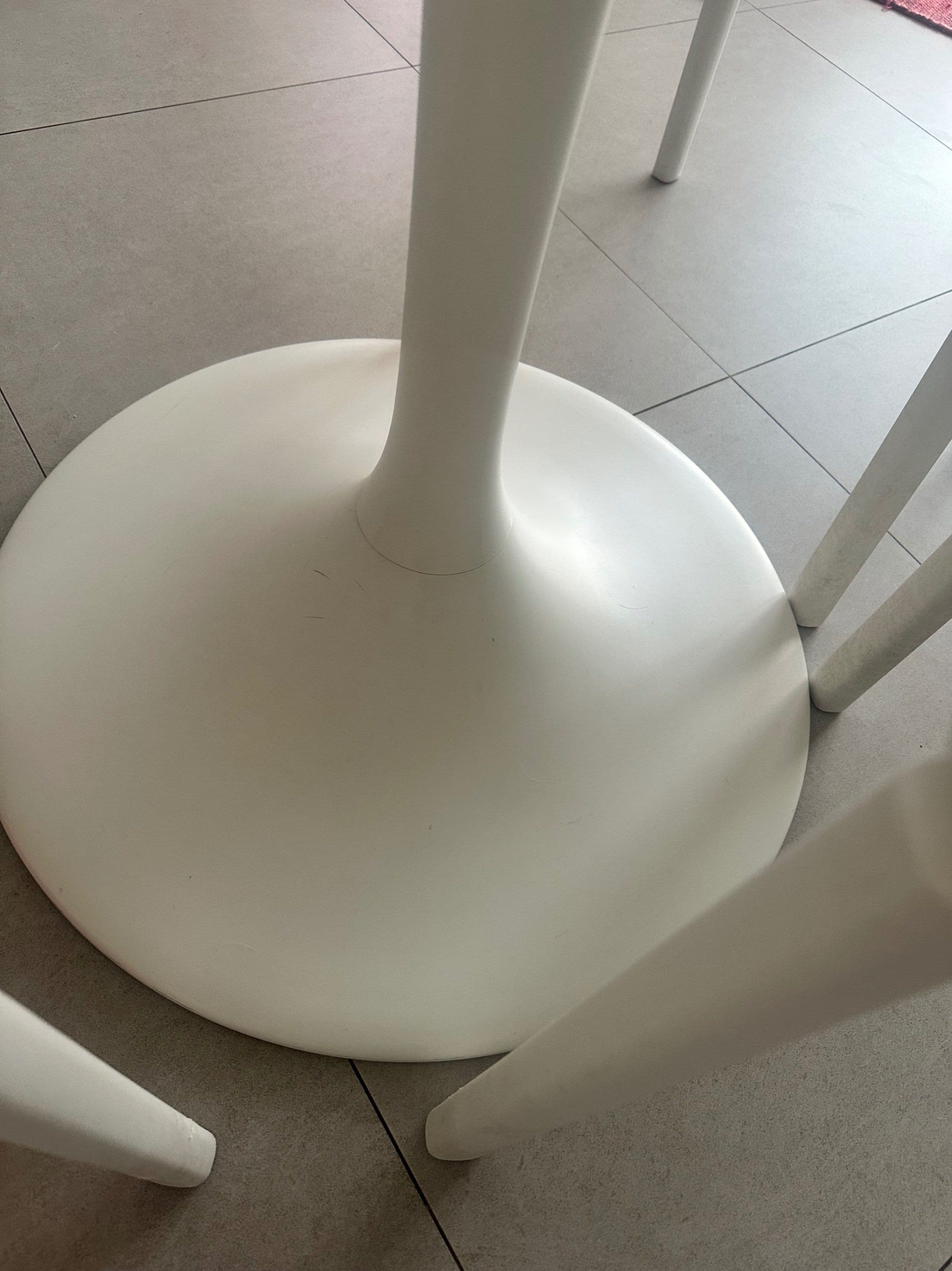 DOCKSTA table, white/white, 103 cm