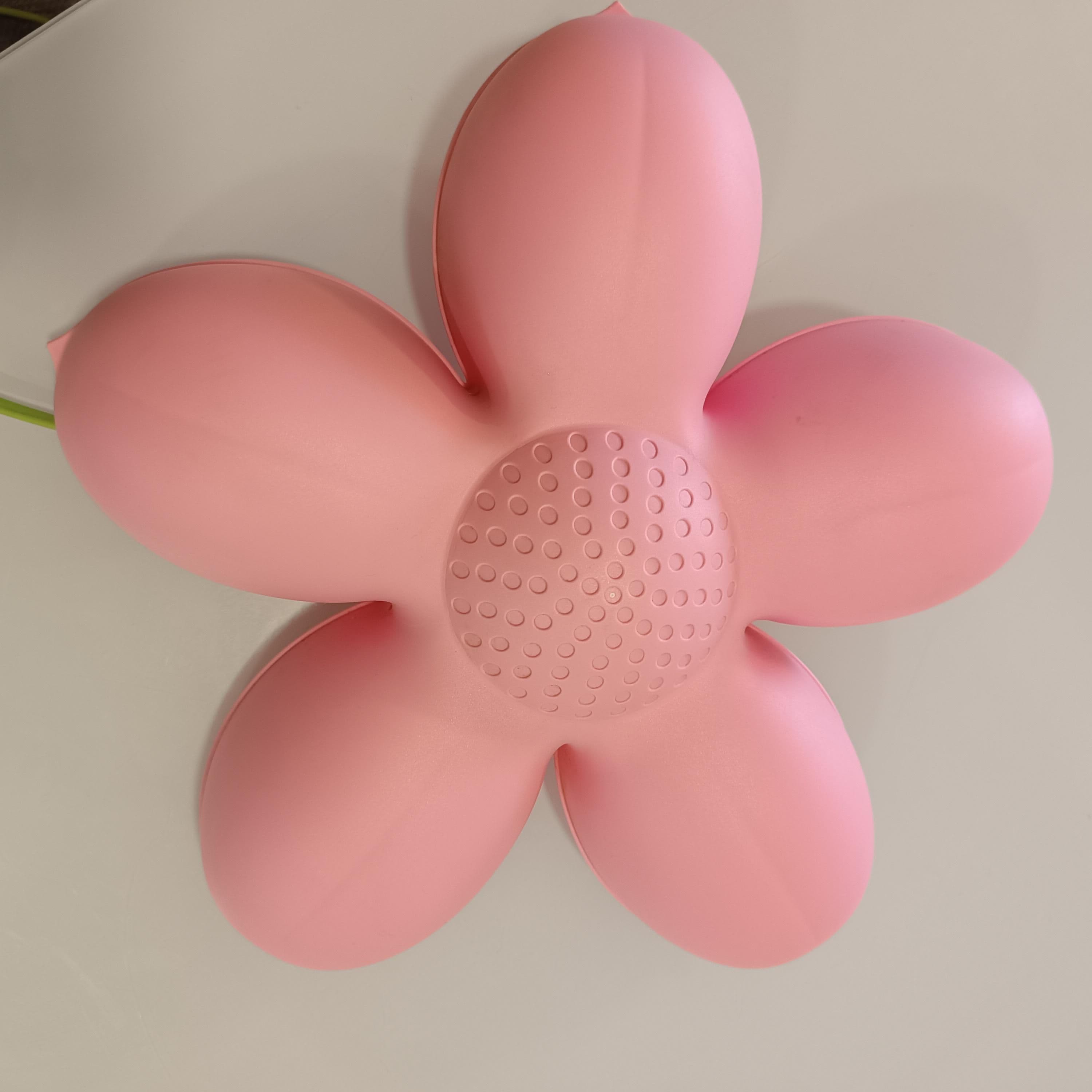 UPPLYST LED wall lamp, flower lilac