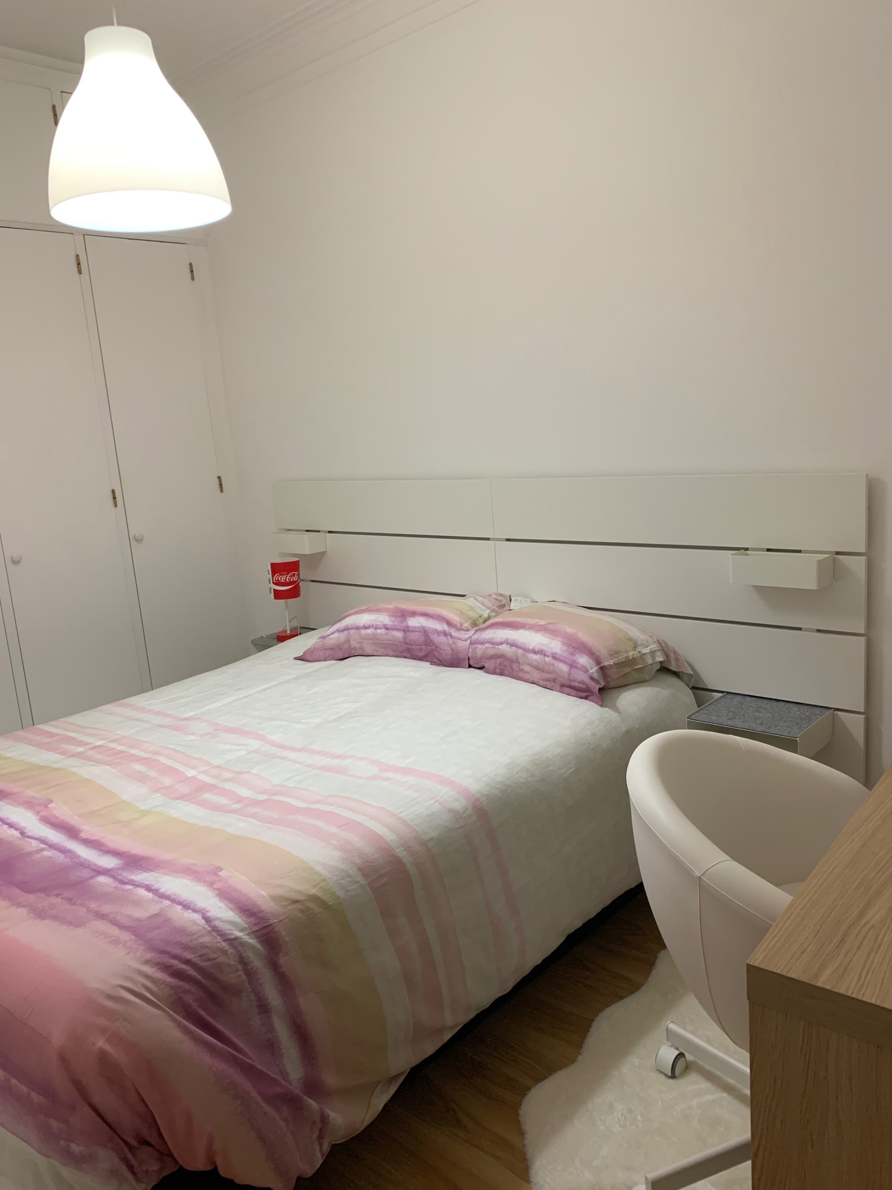 NORDLI Headboard, white, 140/160 cm