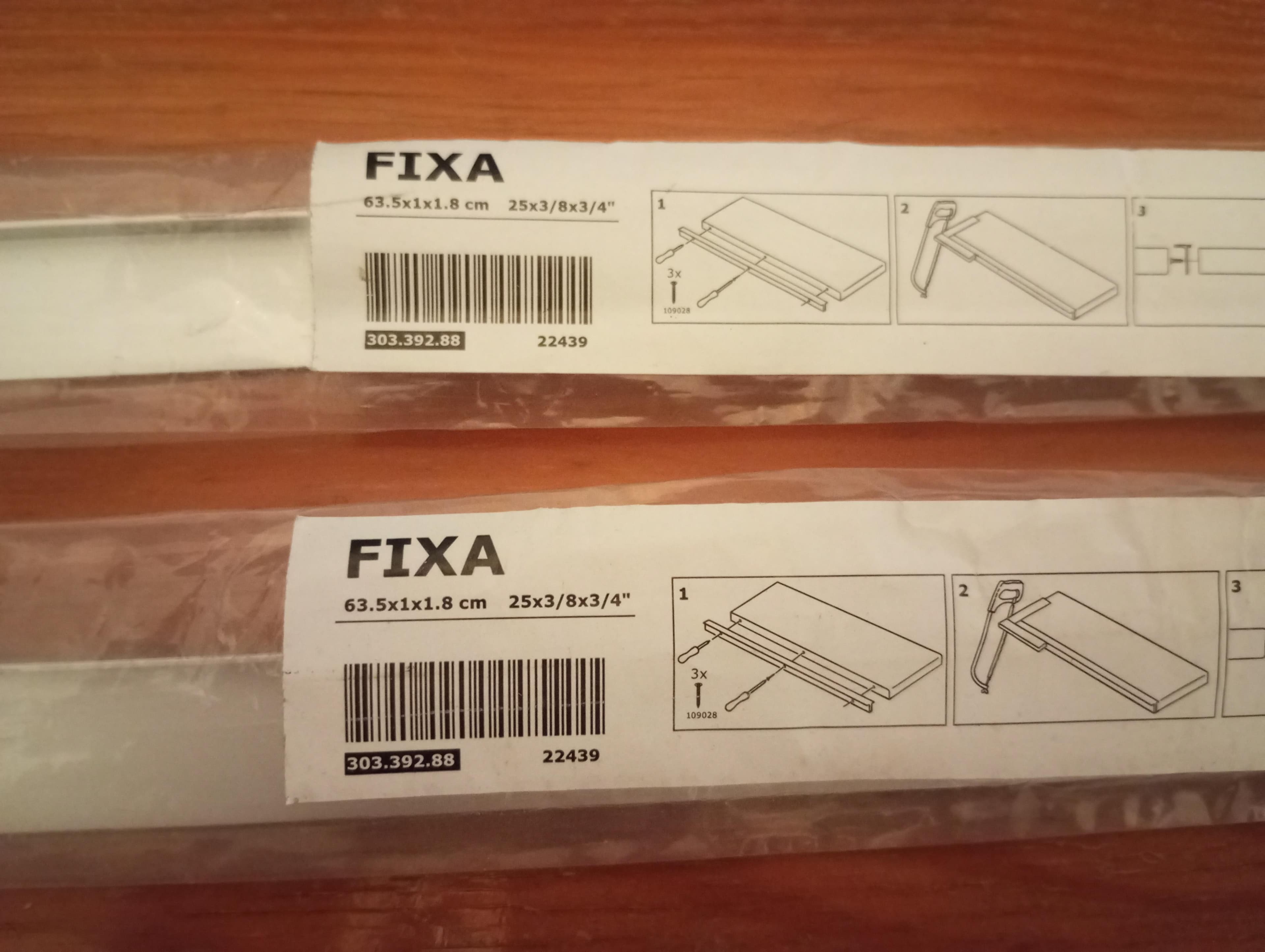FIXA worktop cover strip, 63.5x1x1.8 cm