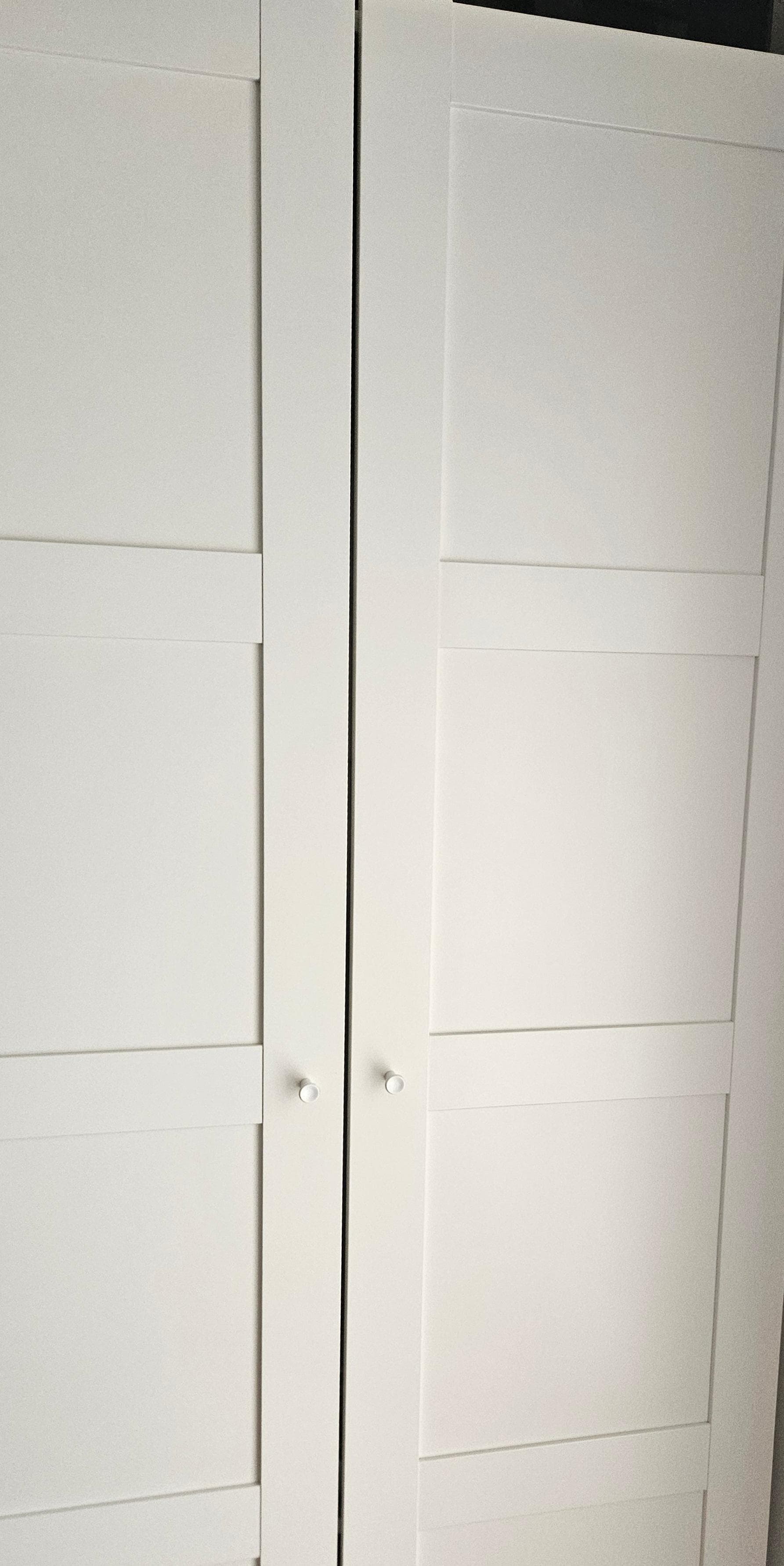 PAX / BERGSBO roupeiro, branco/branco, 100x60x201 cm
