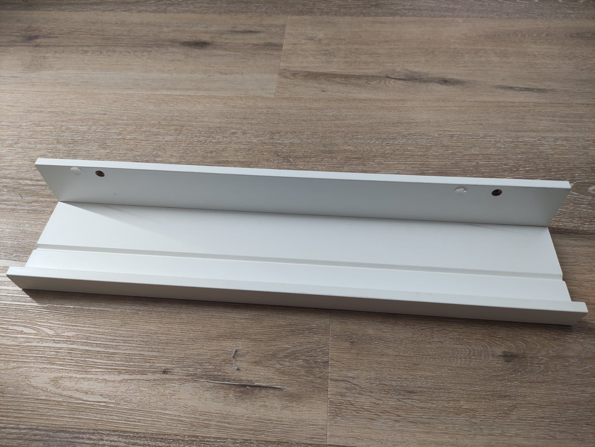 MOSSLANDA Picture ledge, white, 55 cm