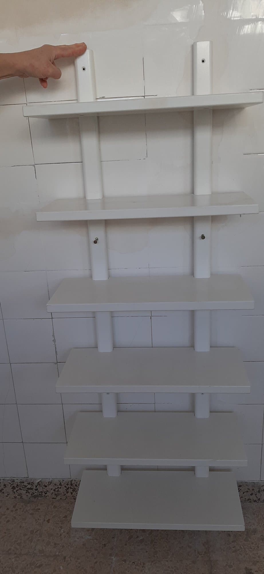 VÄRDE wall shelf, white