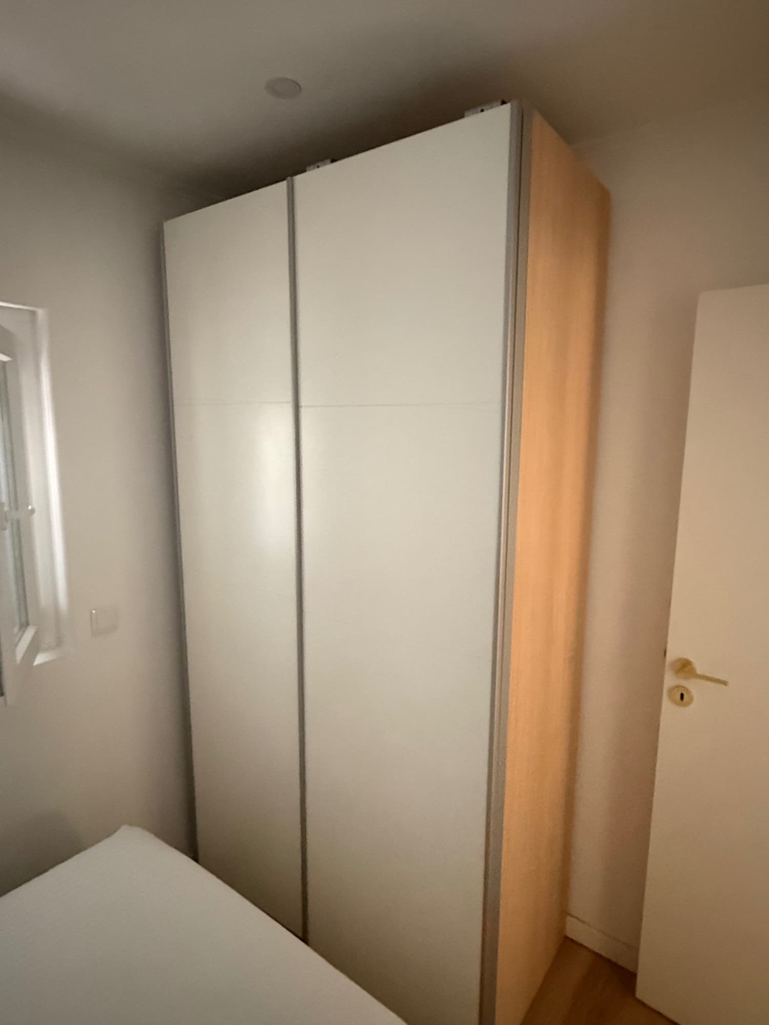 PAX wardrobe with sliding doors