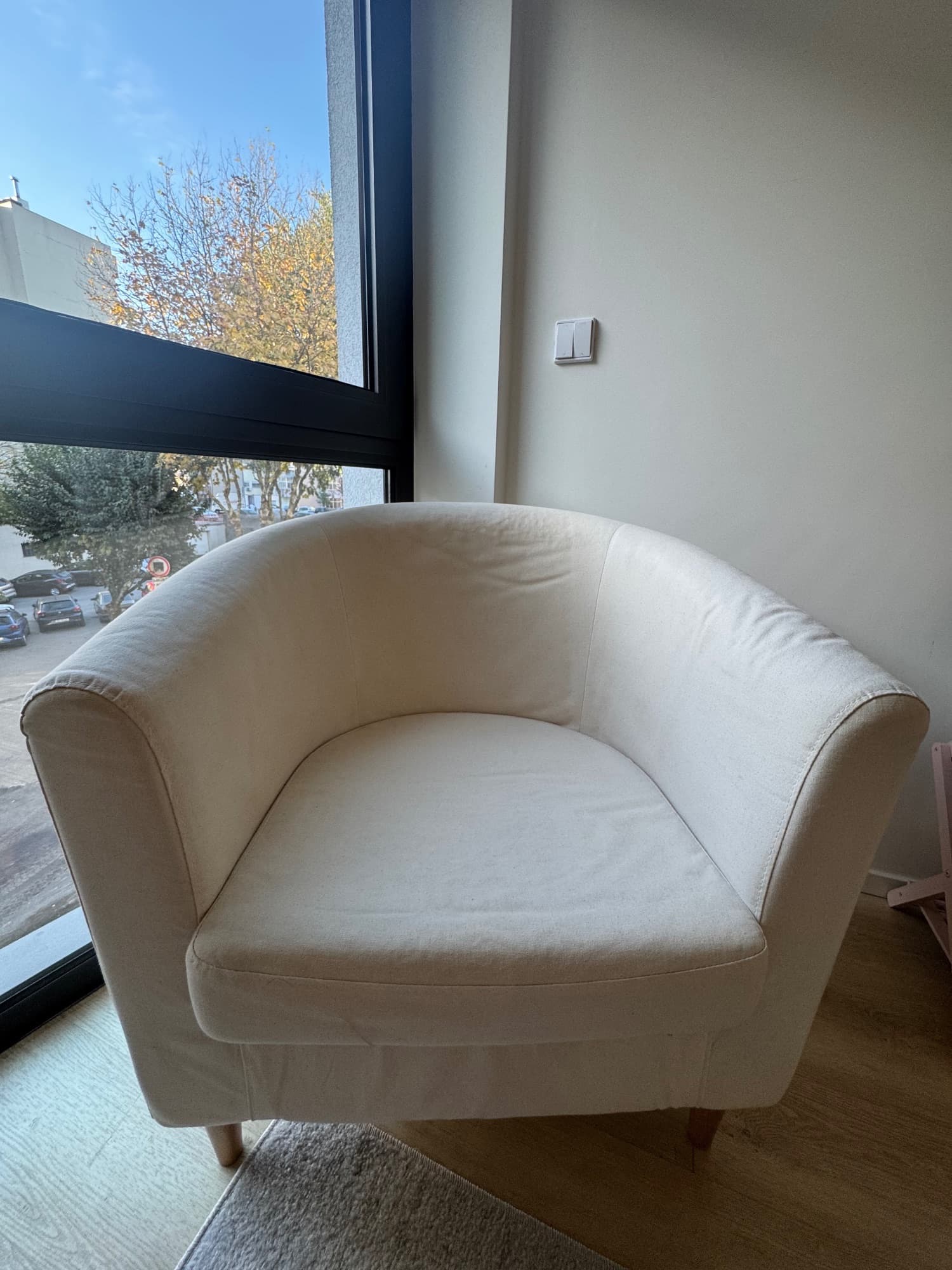 TULLSTA armchair, Ransta natural