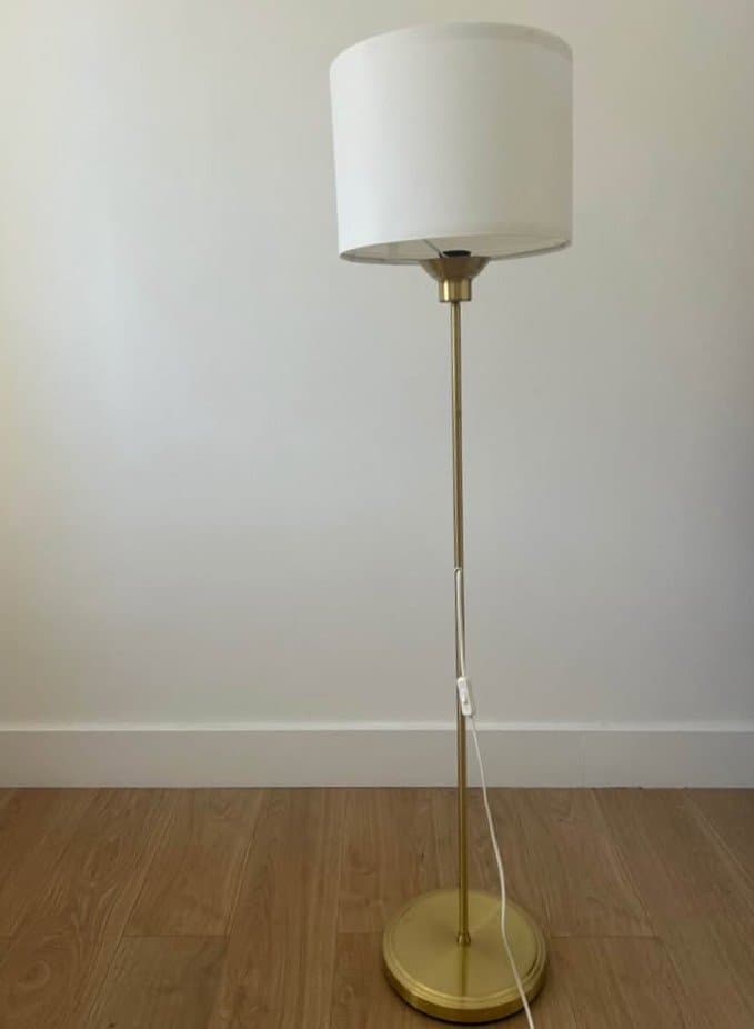 CANDEEIRO E PARALUME Lamp shade, white, 33 cm