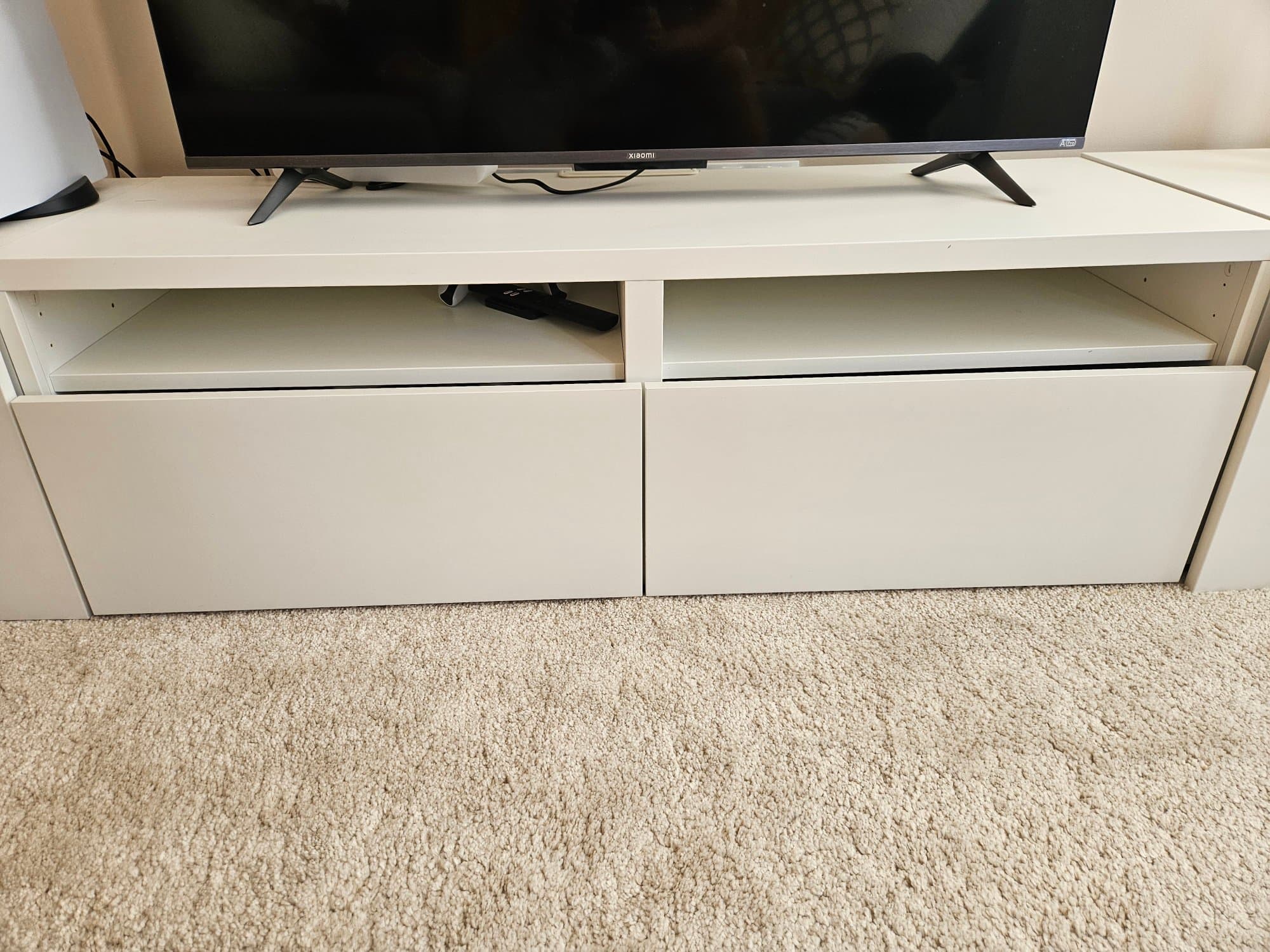 BESTÅ TV bench with drawers