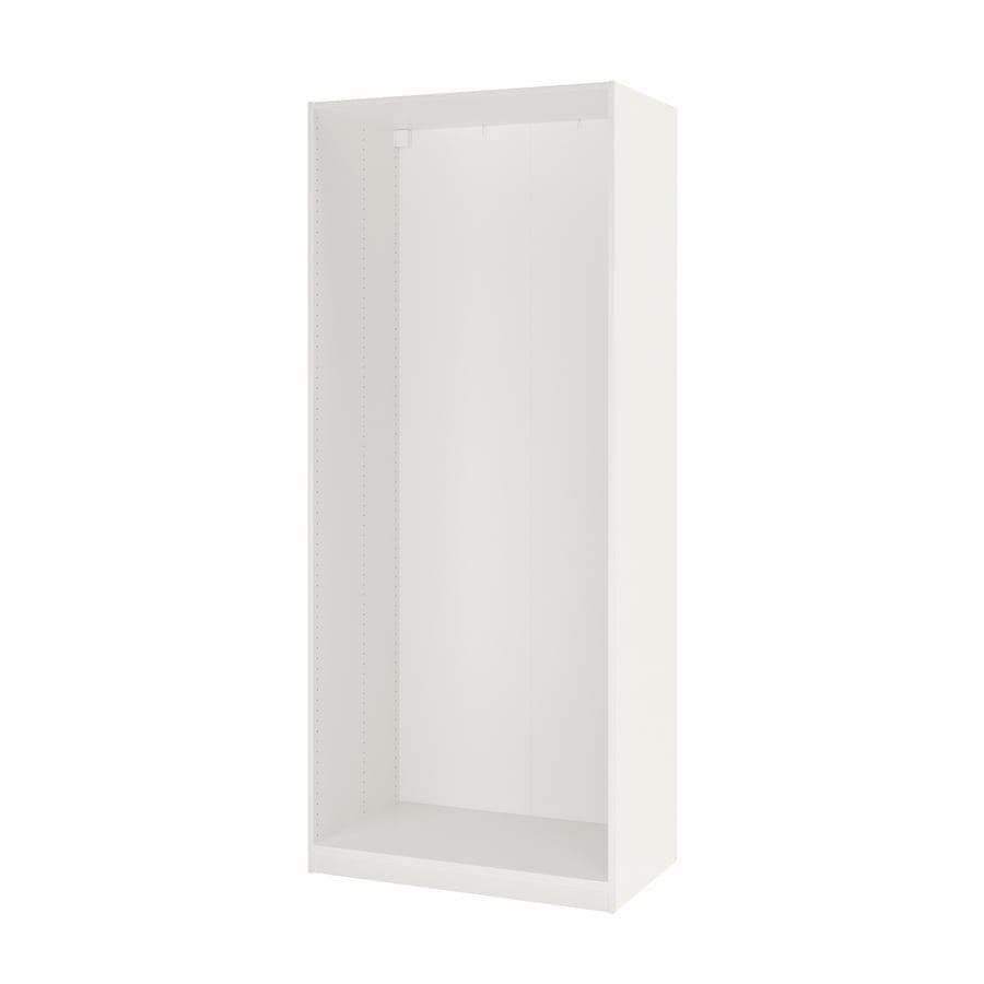 2 ROUPEIROS PAX wardrobe frame, white