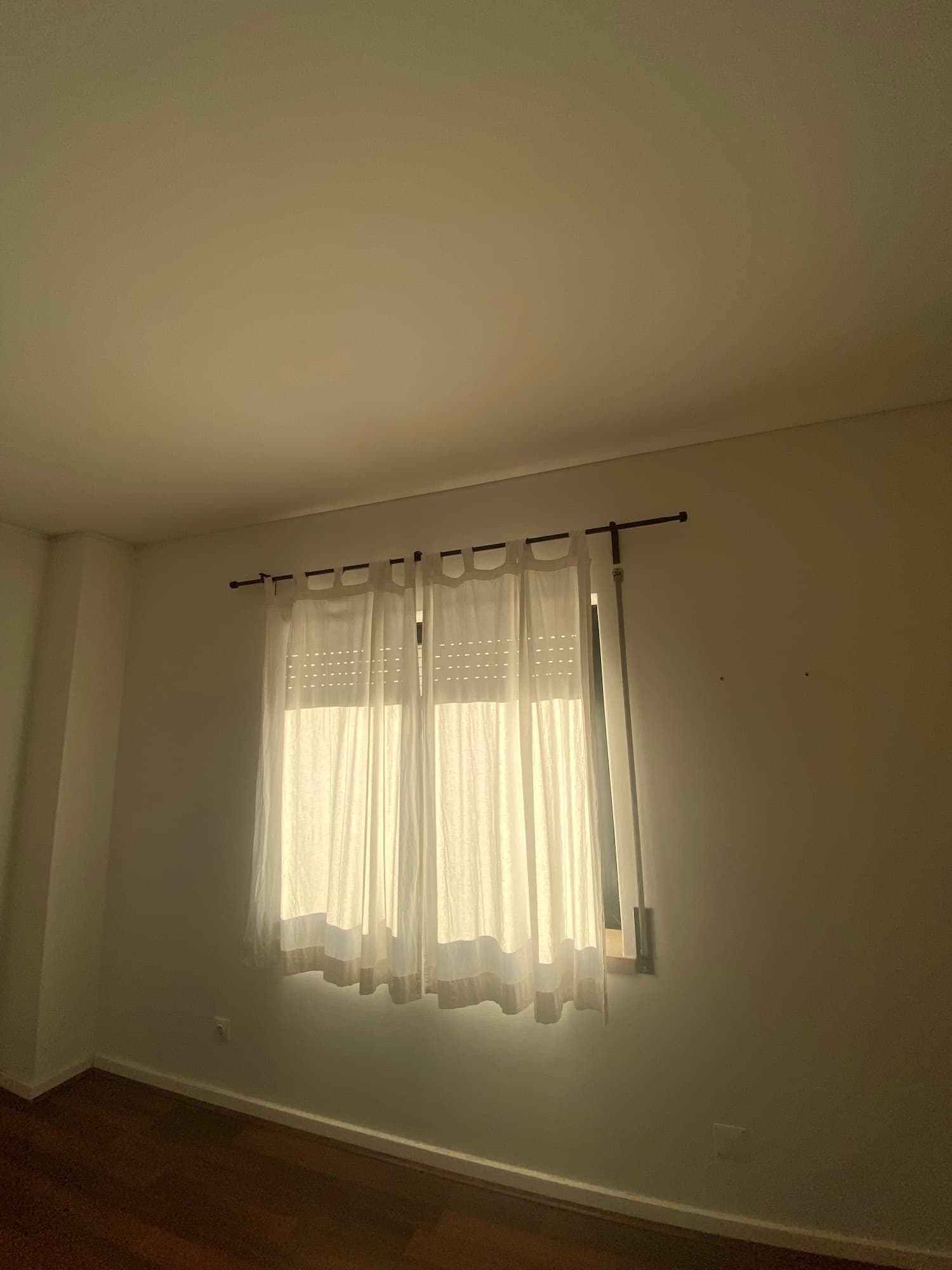 HUGAD comb varão de cortinado, c/suportes parede/teto/c/terminais preto, 210-385 cm