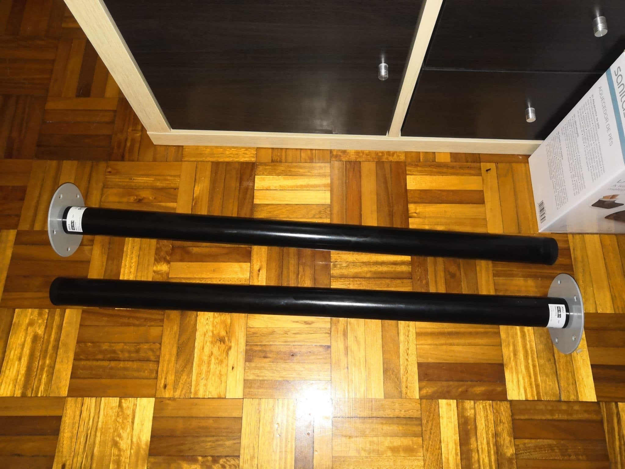 ADILS Leg, black, Height: 70 cm