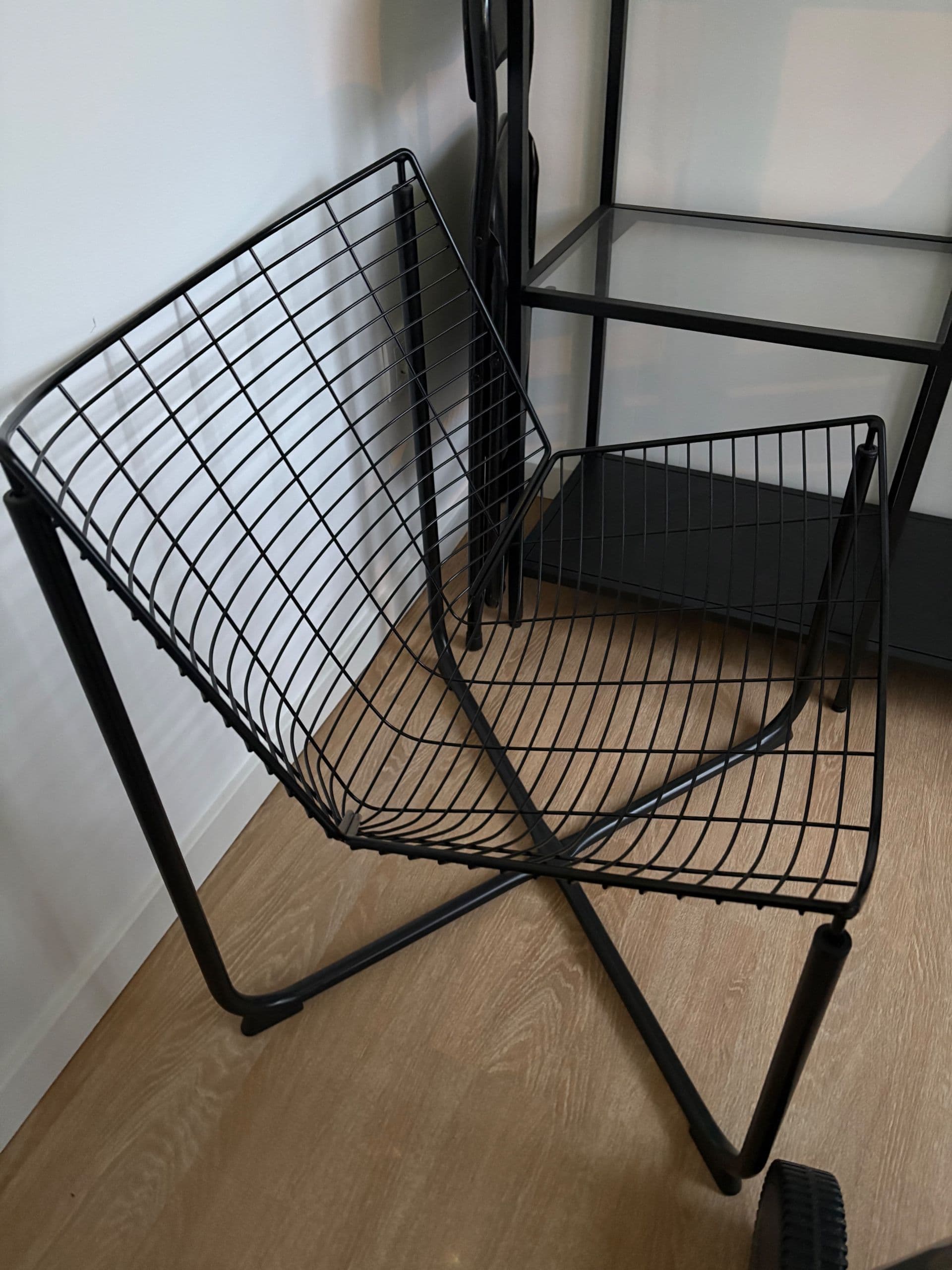 SKÅLBODA armchair, black