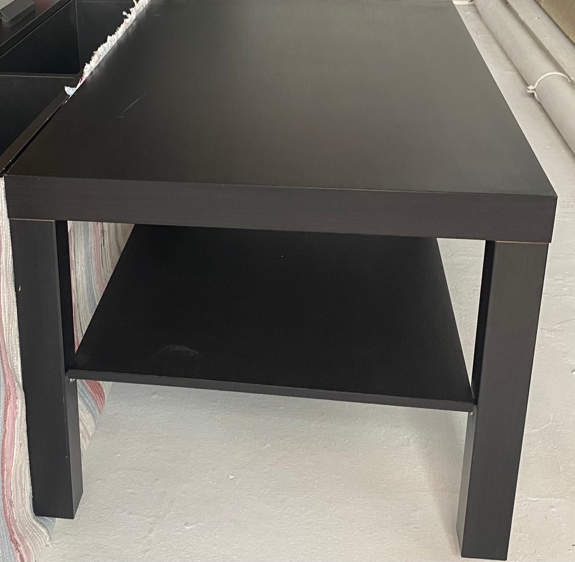 LACK Mesa de centro, pret-cast, 90x55 cm